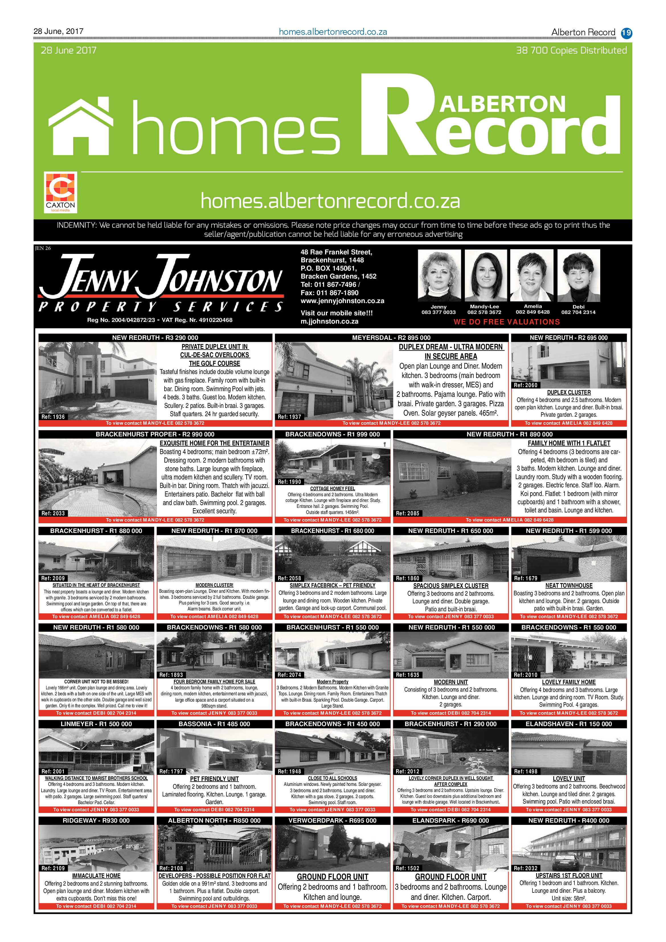 Alberton Record 28 June 2017 page 19