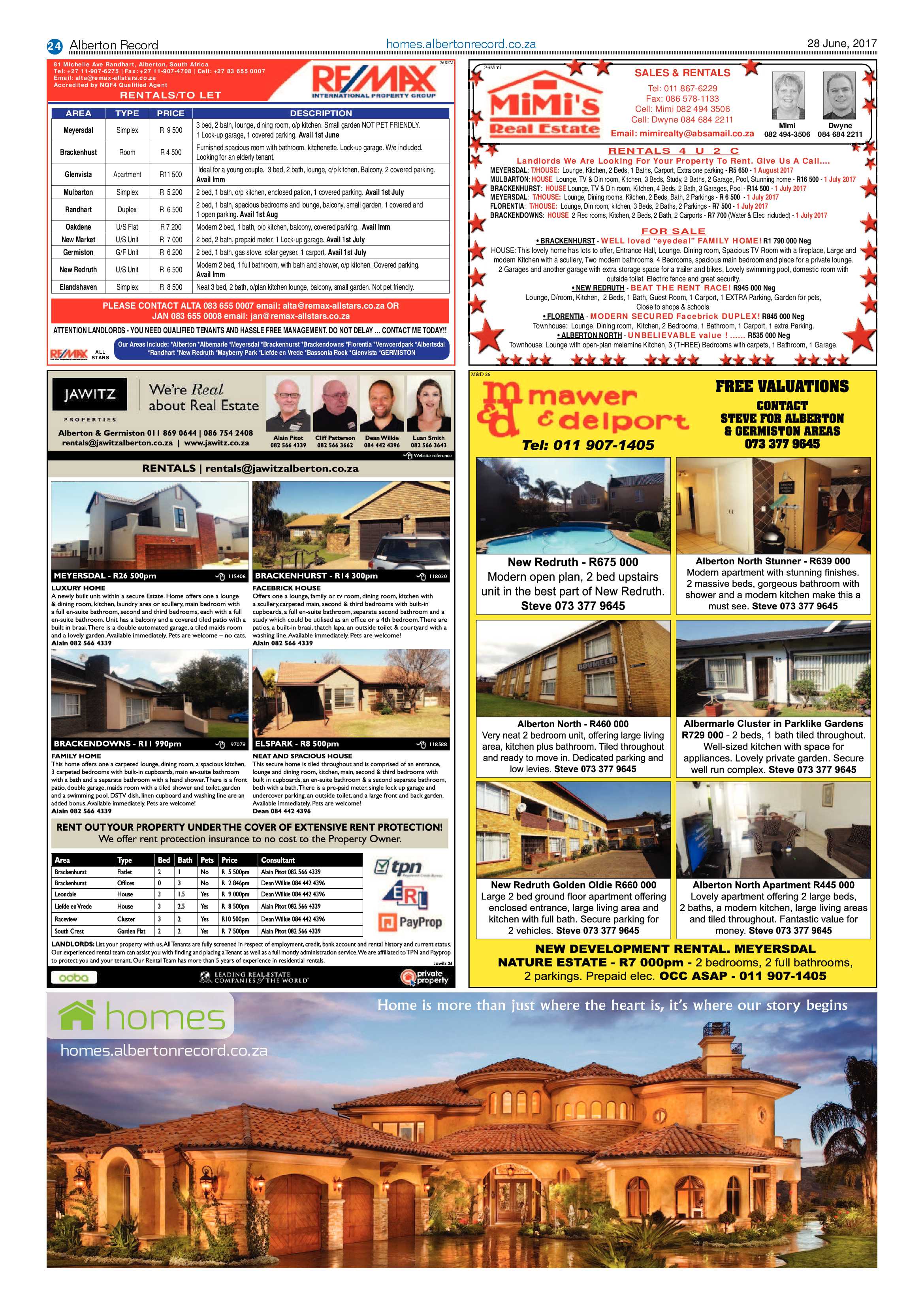 Alberton Record 28 June 2017 page 24