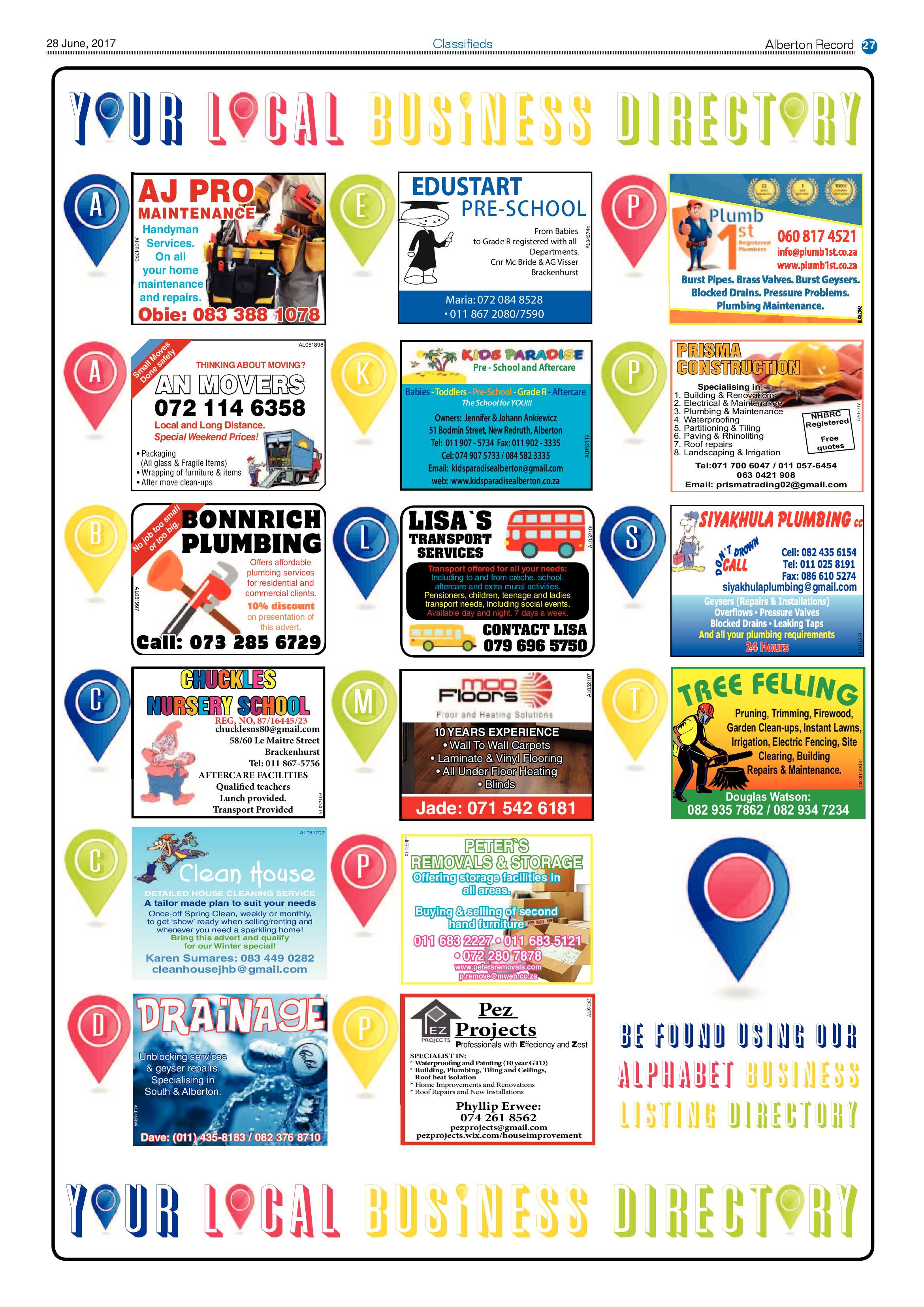 Alberton Record 28 June 2017 page 27