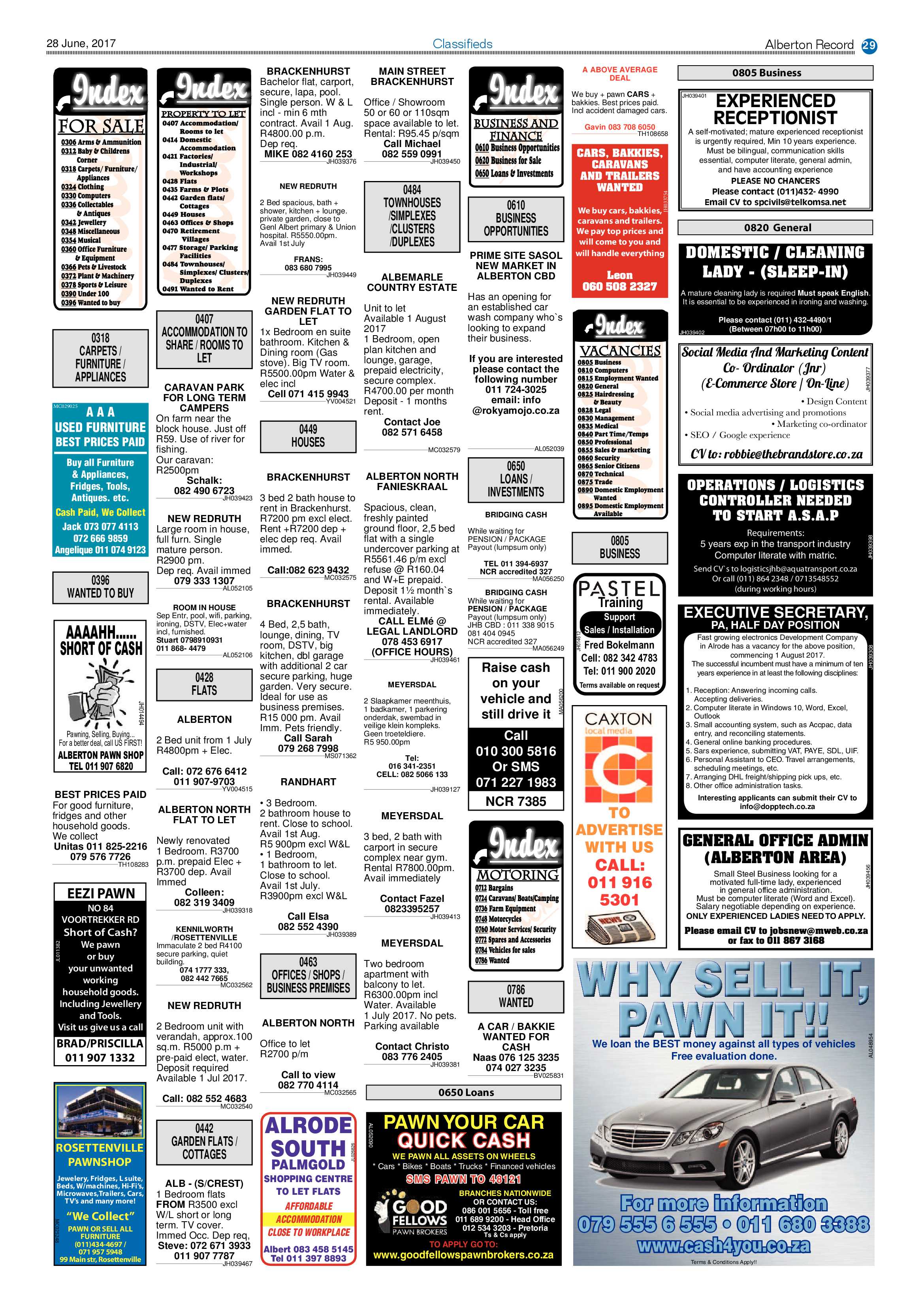 Alberton Record 28 June 2017 page 29