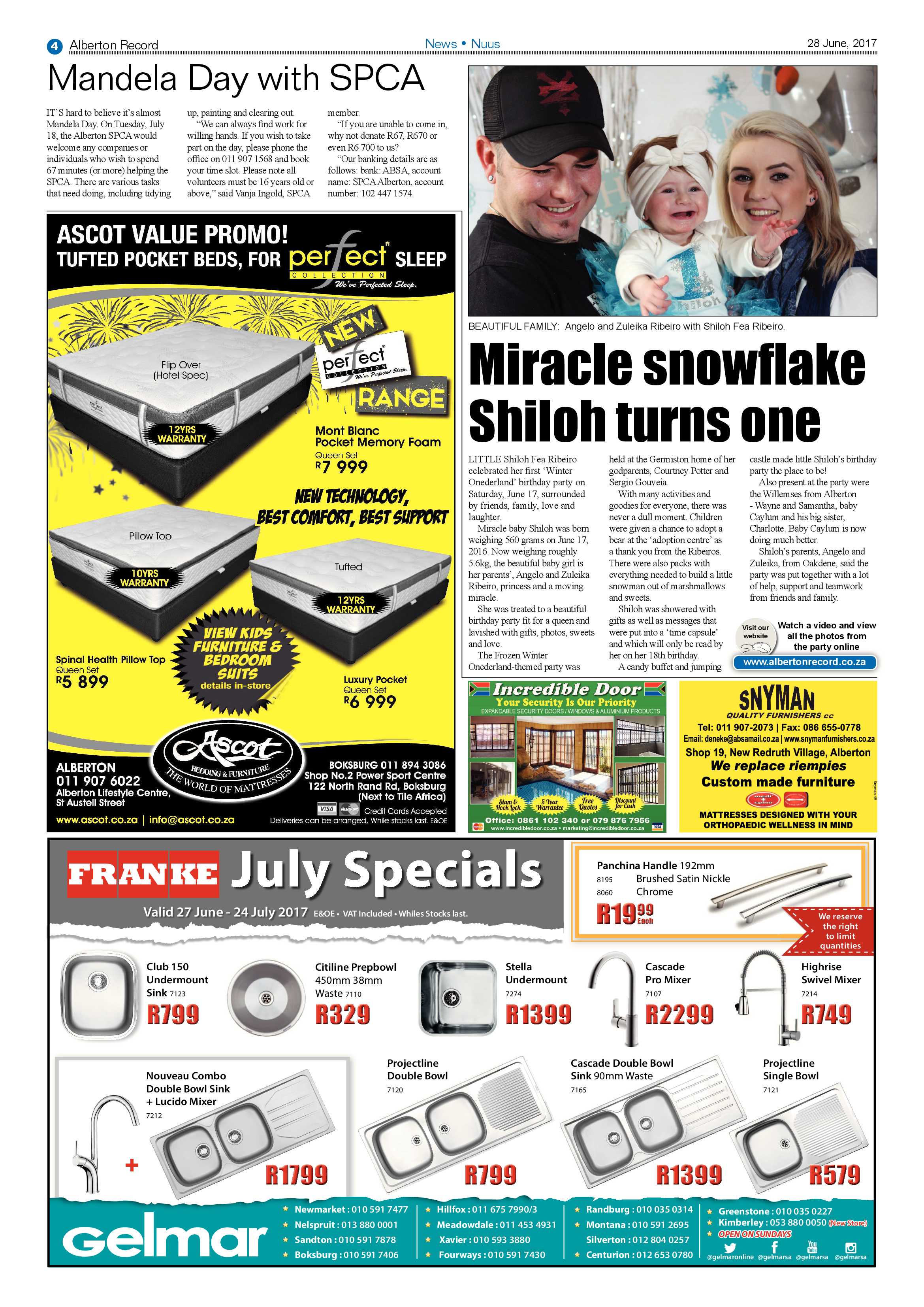 Alberton Record 28 June 2017 page 4
