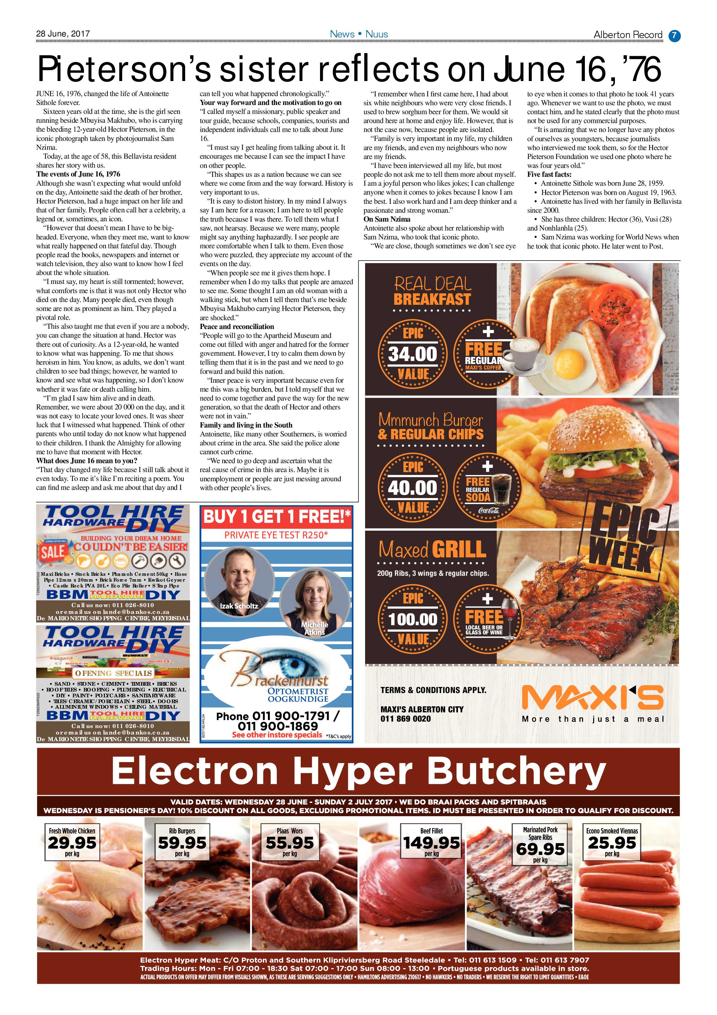 Alberton Record 28 June 2017 page 7