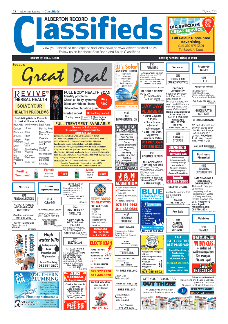 Alberton Record 28 June 2023 page 14