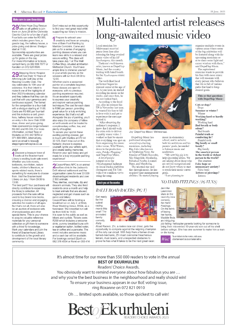 Alberton Record 28 June 2023 page 6