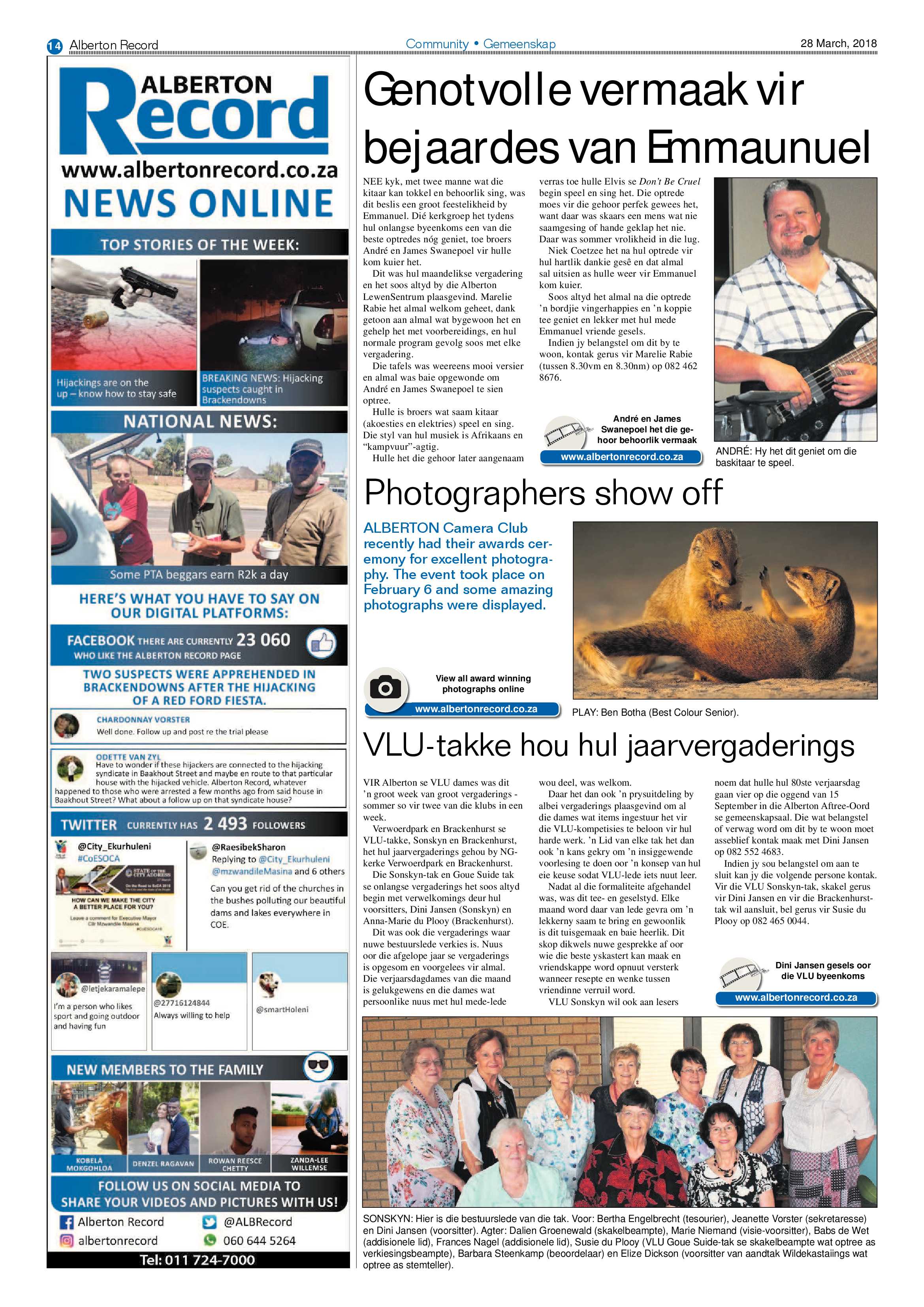 Alberton Record 28 March 2018 page 14
