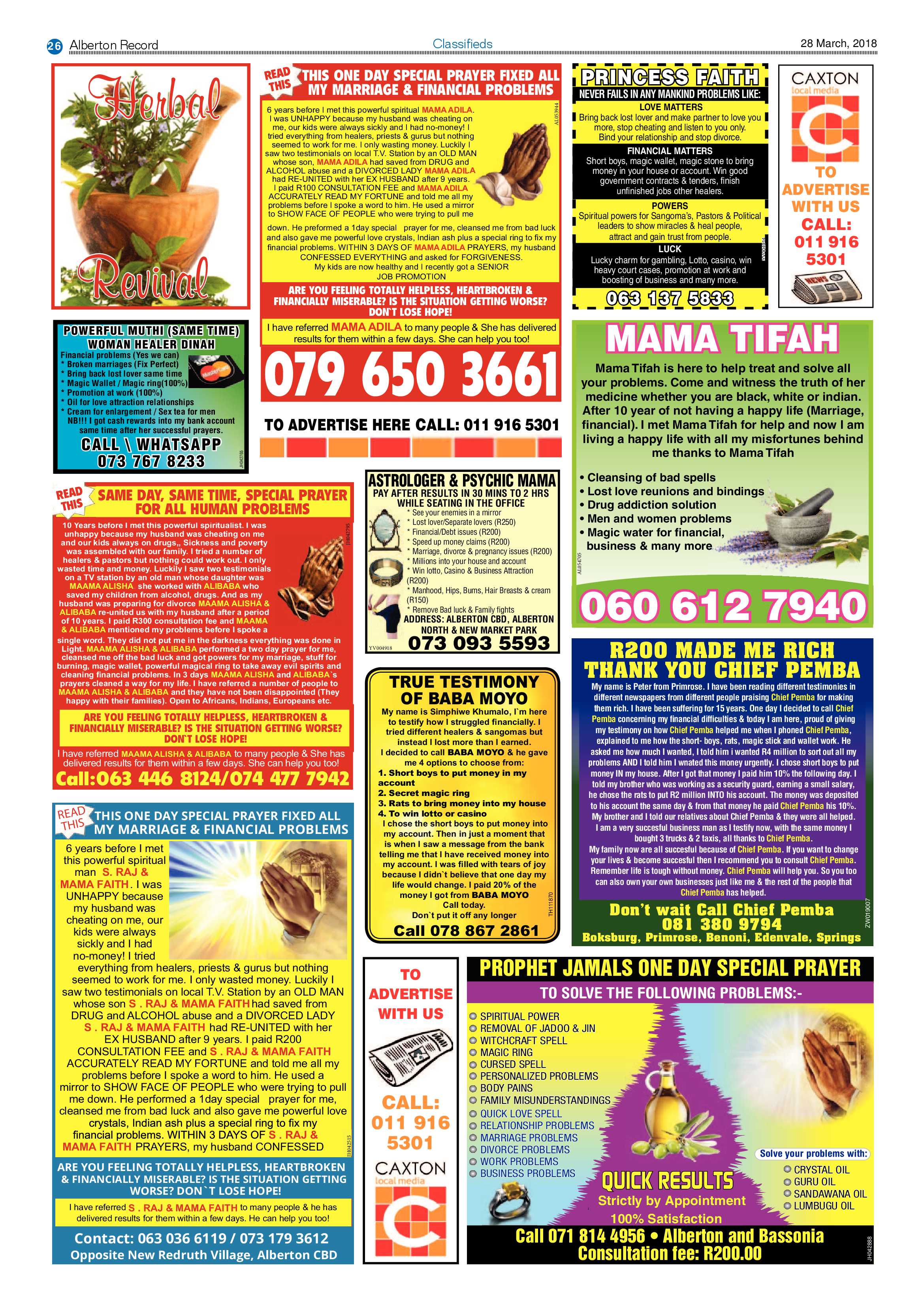 Alberton Record 28 March 2018 page 26