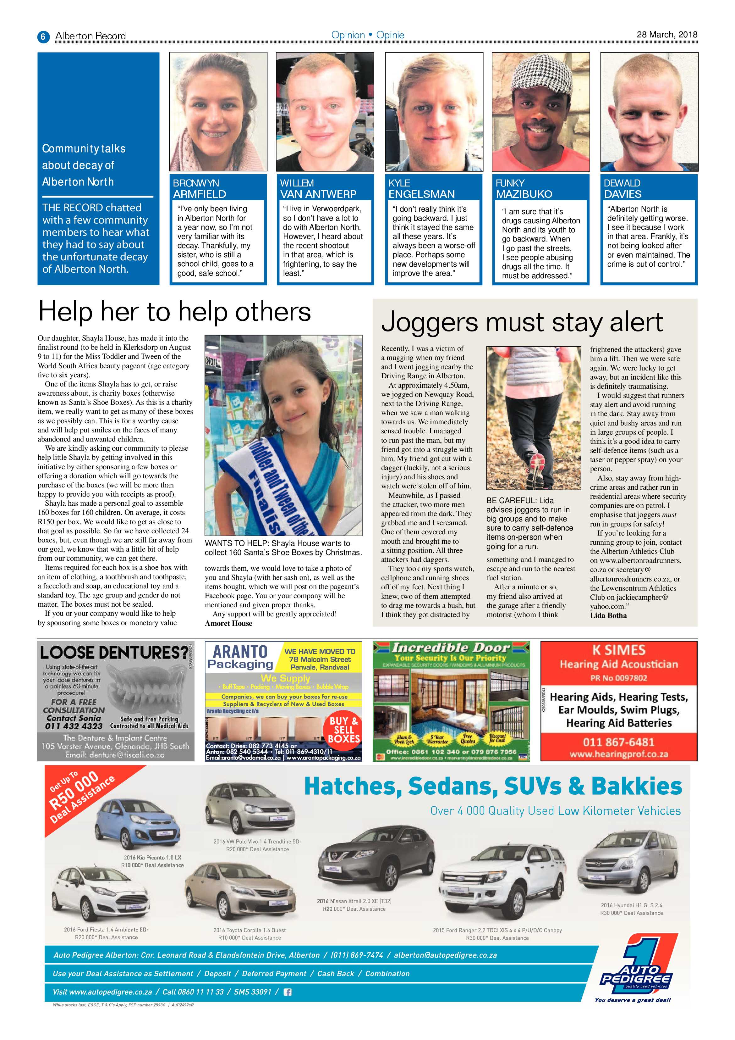 Alberton Record 28 March 2018 page 6