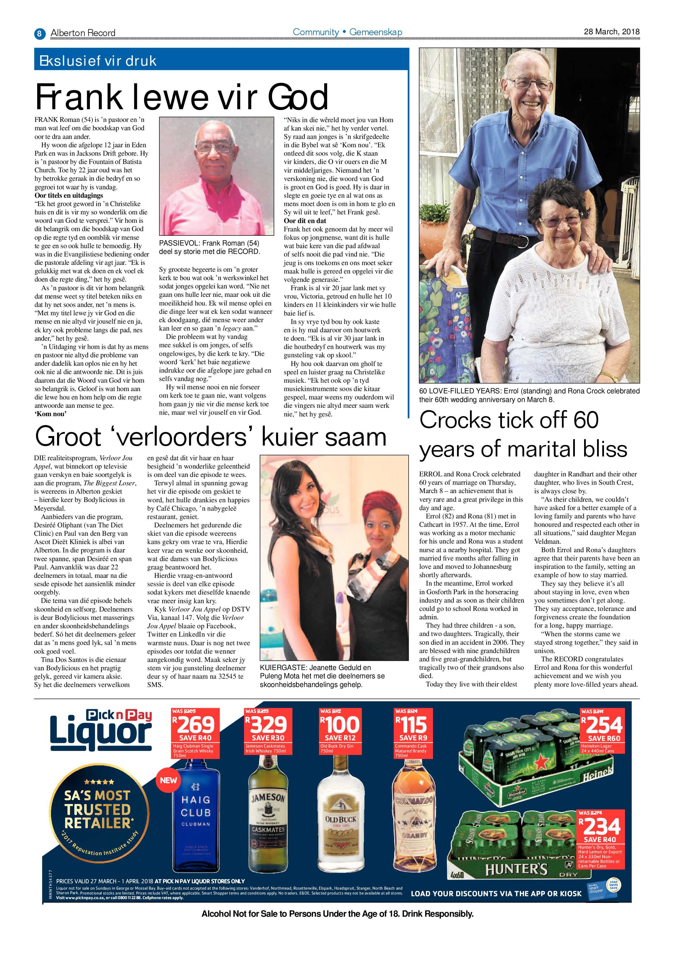 Alberton Record 28 March 2018 page 8