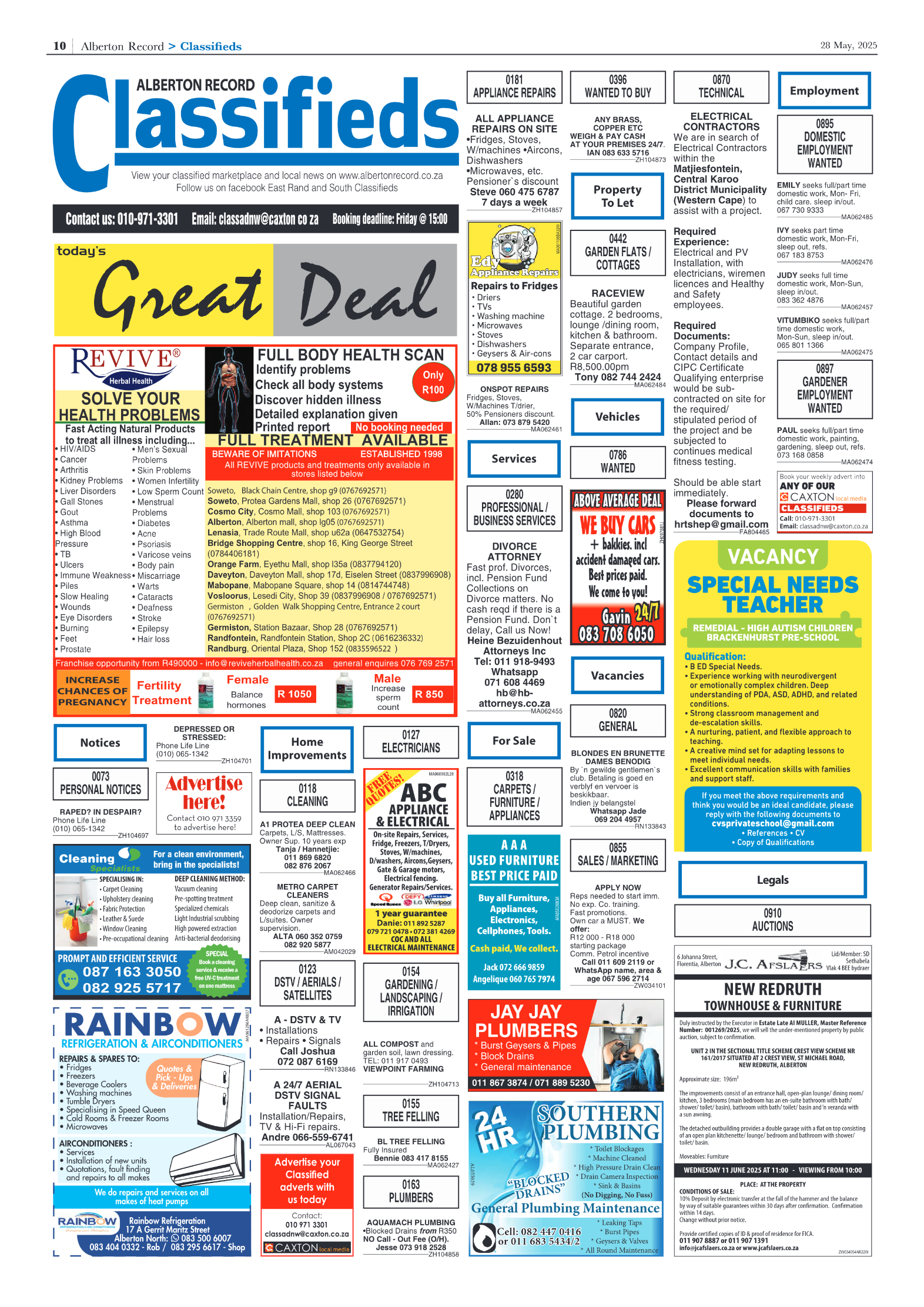 Alberton Record 28 May 2025 page 10