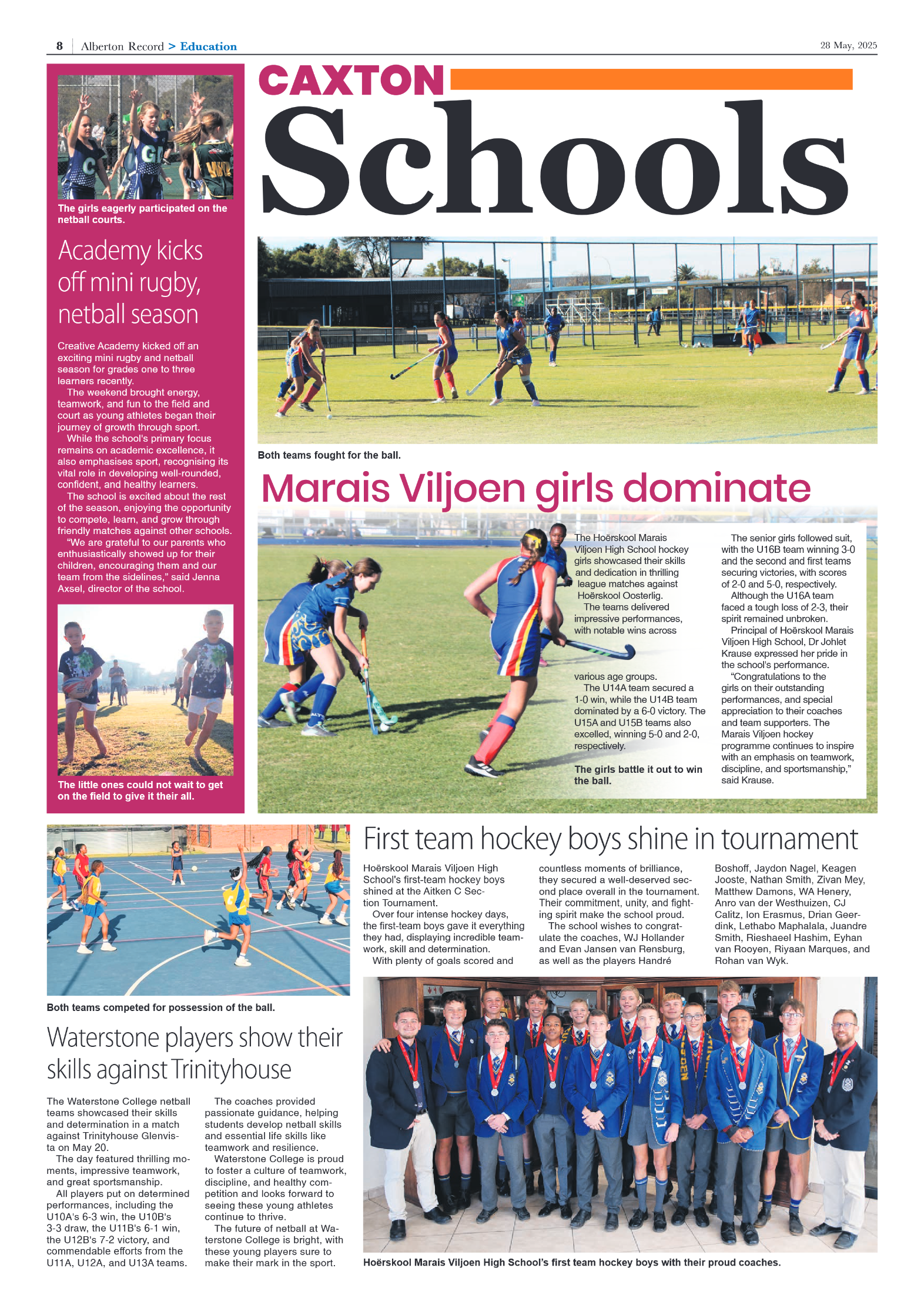 Alberton Record 28 May 2025 page 8