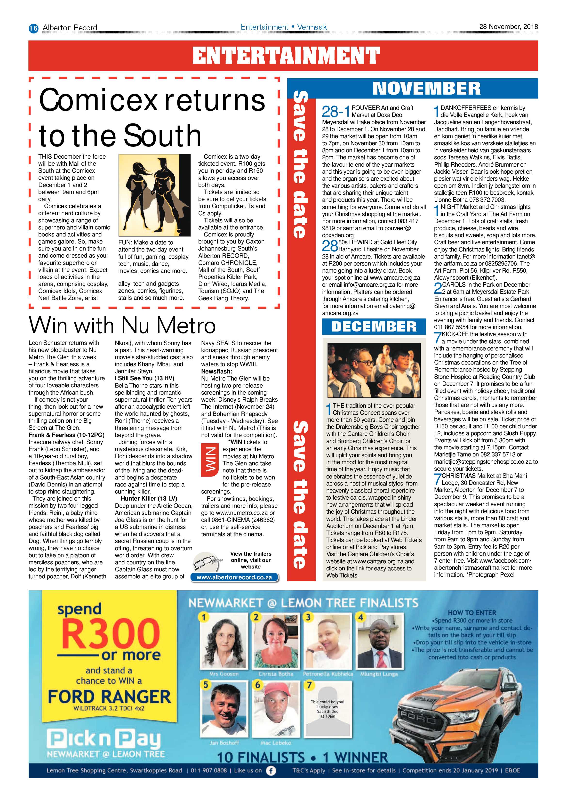 Alberton Record 28 November 2018 page 16