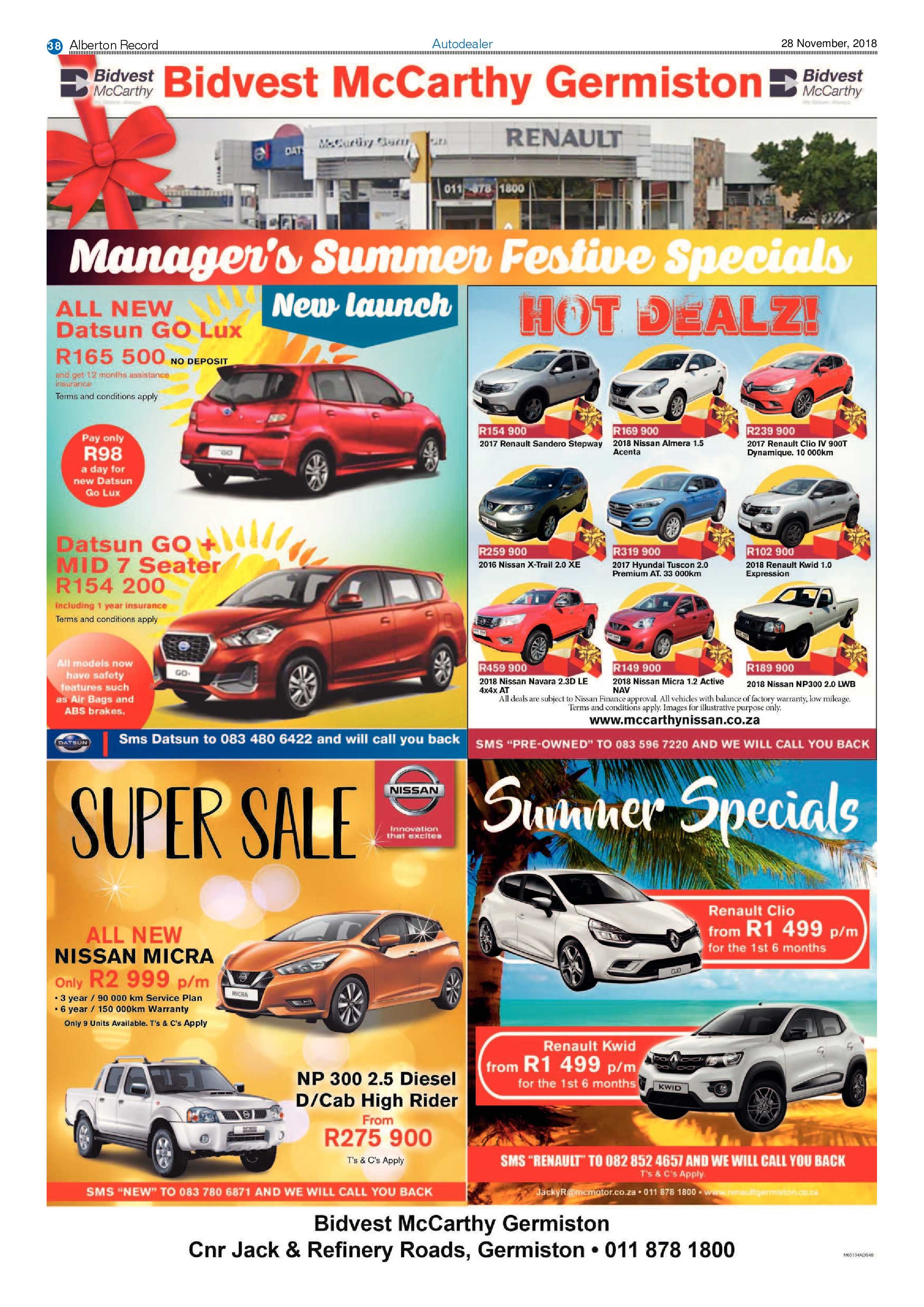 Alberton Record 28 November 2018 page 38