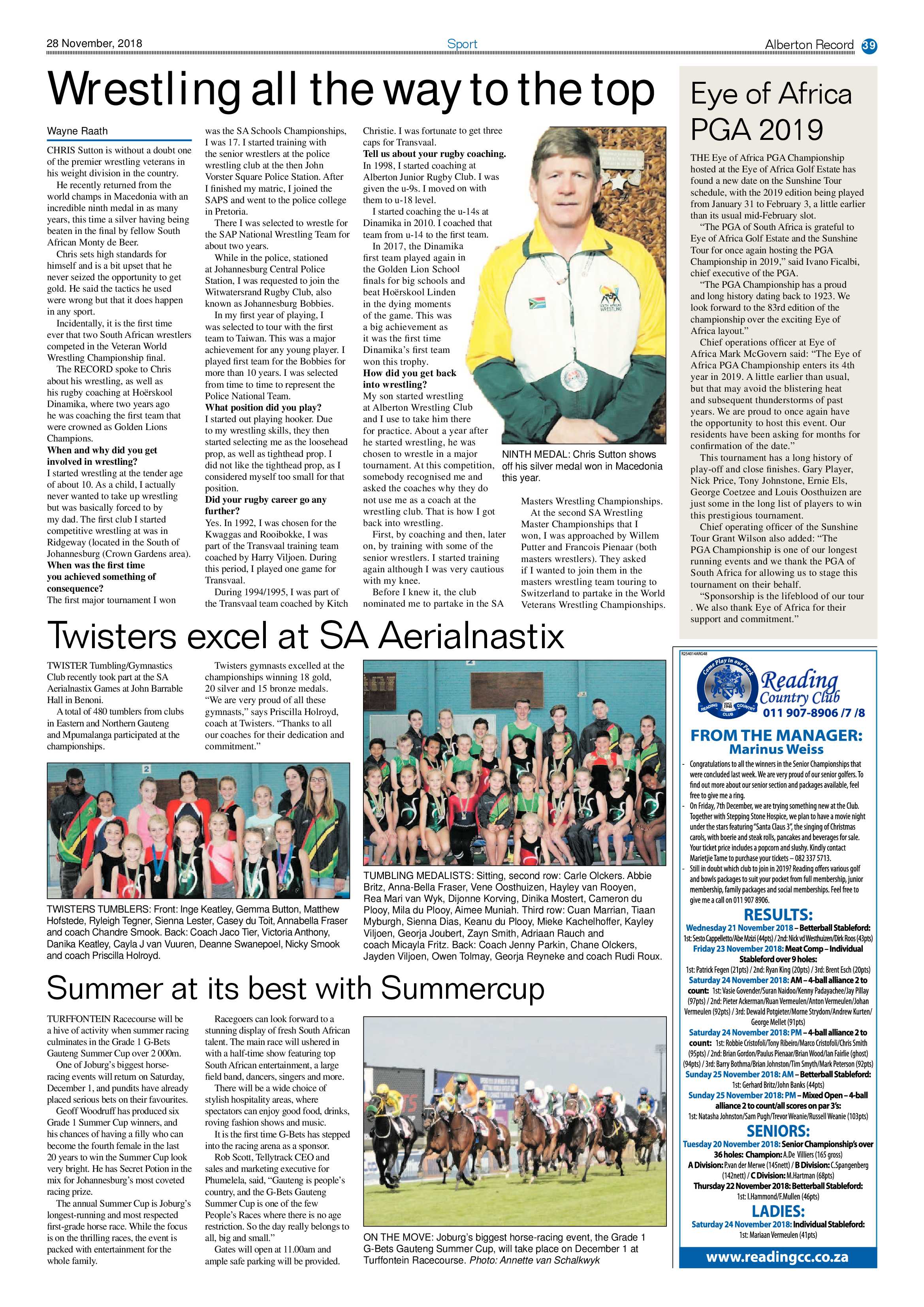Alberton Record 28 November 2018 page 39
