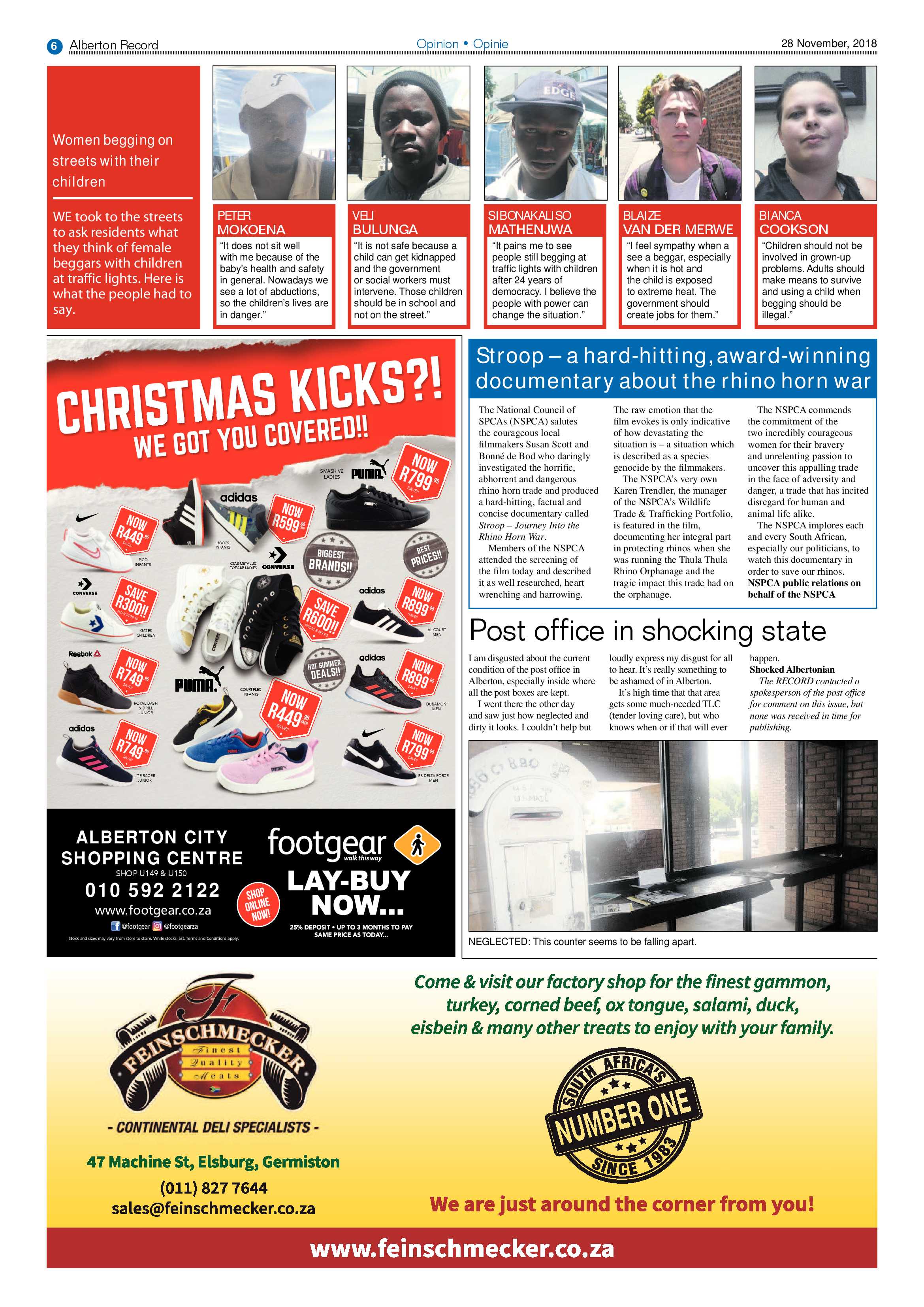 Alberton Record 28 November 2018 page 6