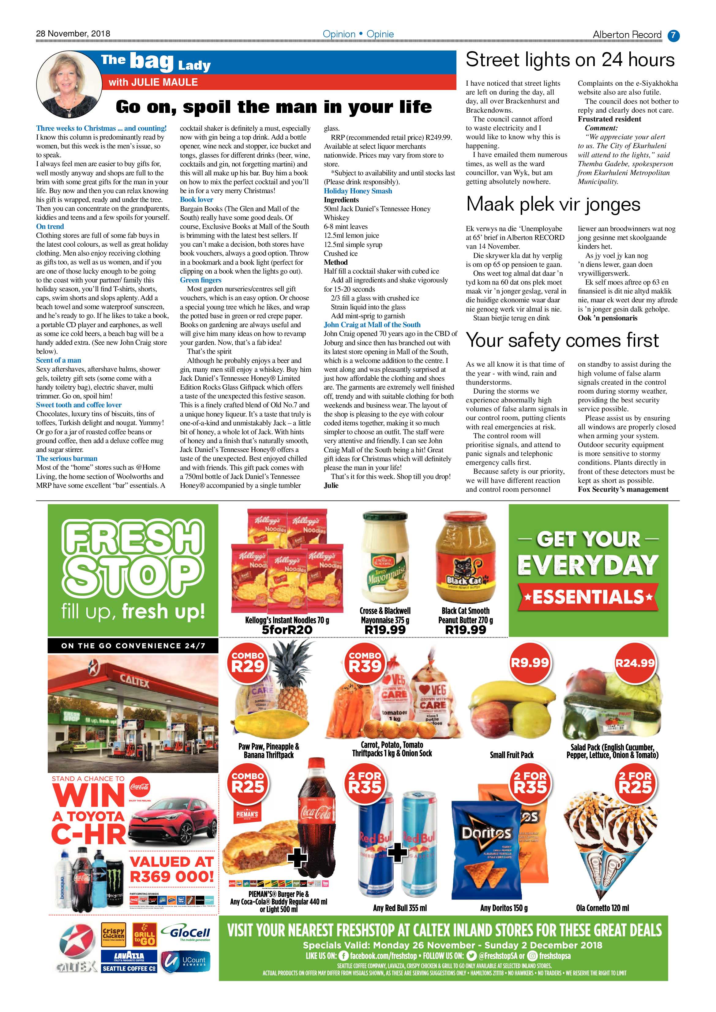 Alberton Record 28 November 2018 page 7