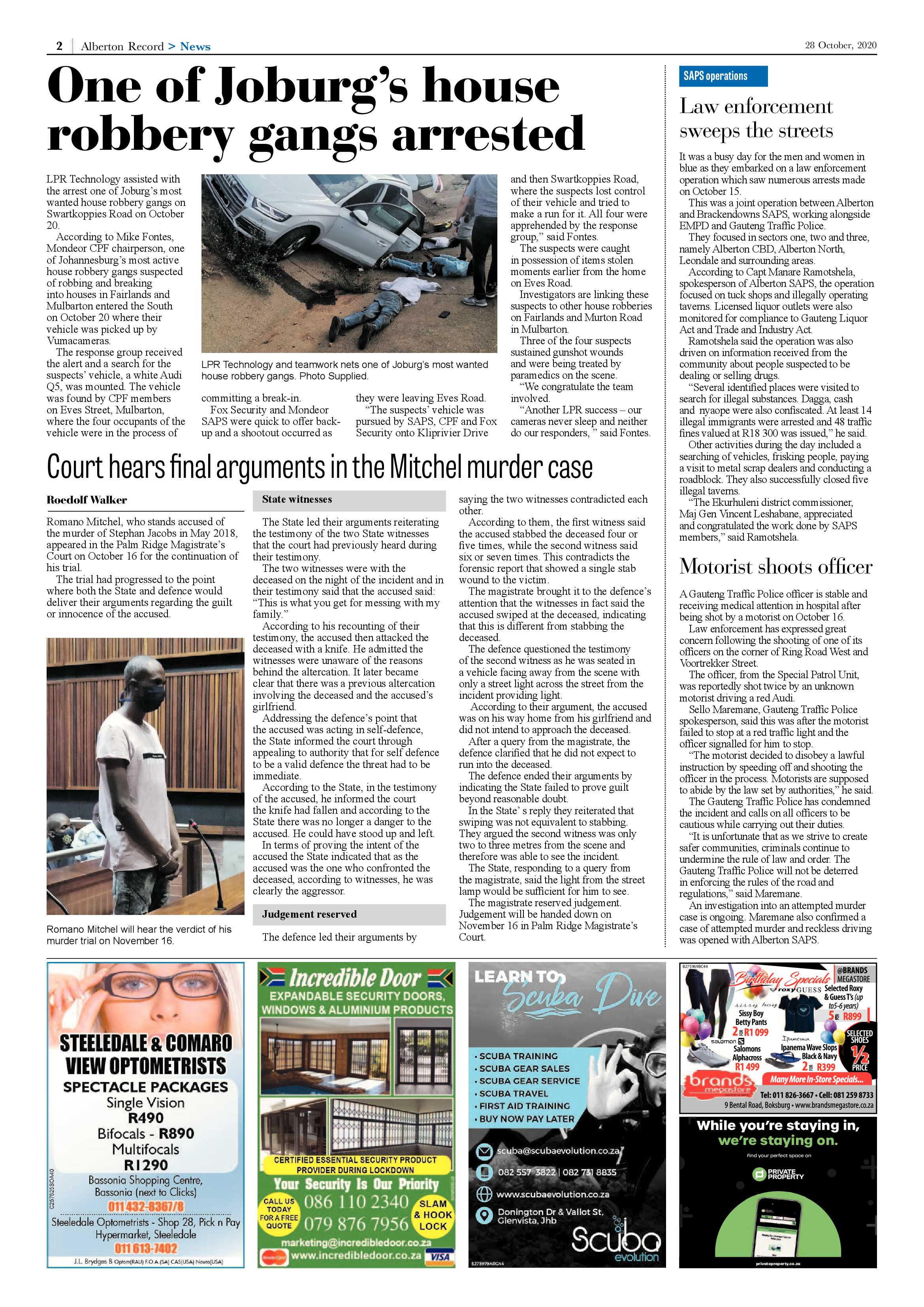 Alberton Record 28 October 2020 page 2