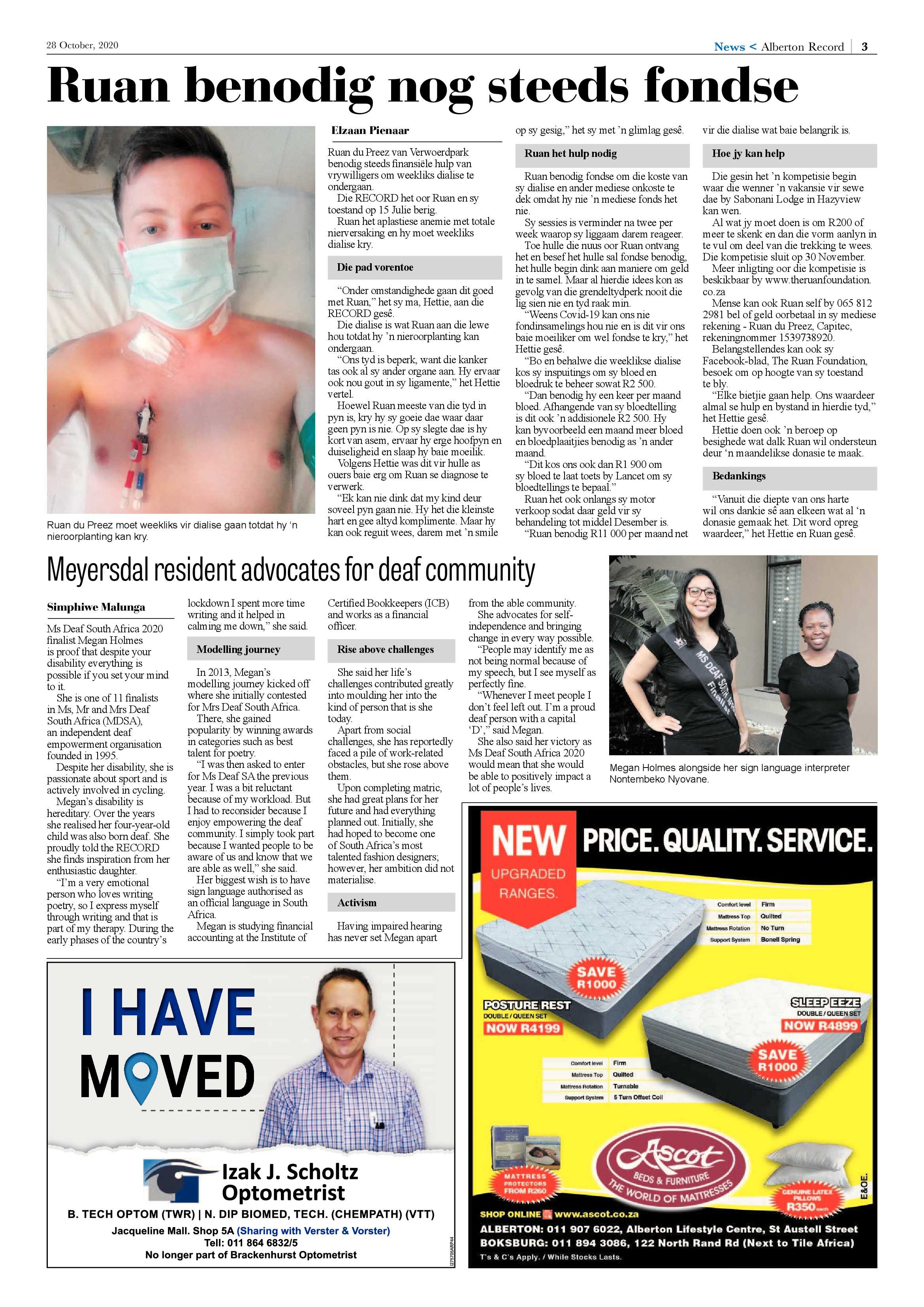 Alberton Record 28 October 2020 page 3