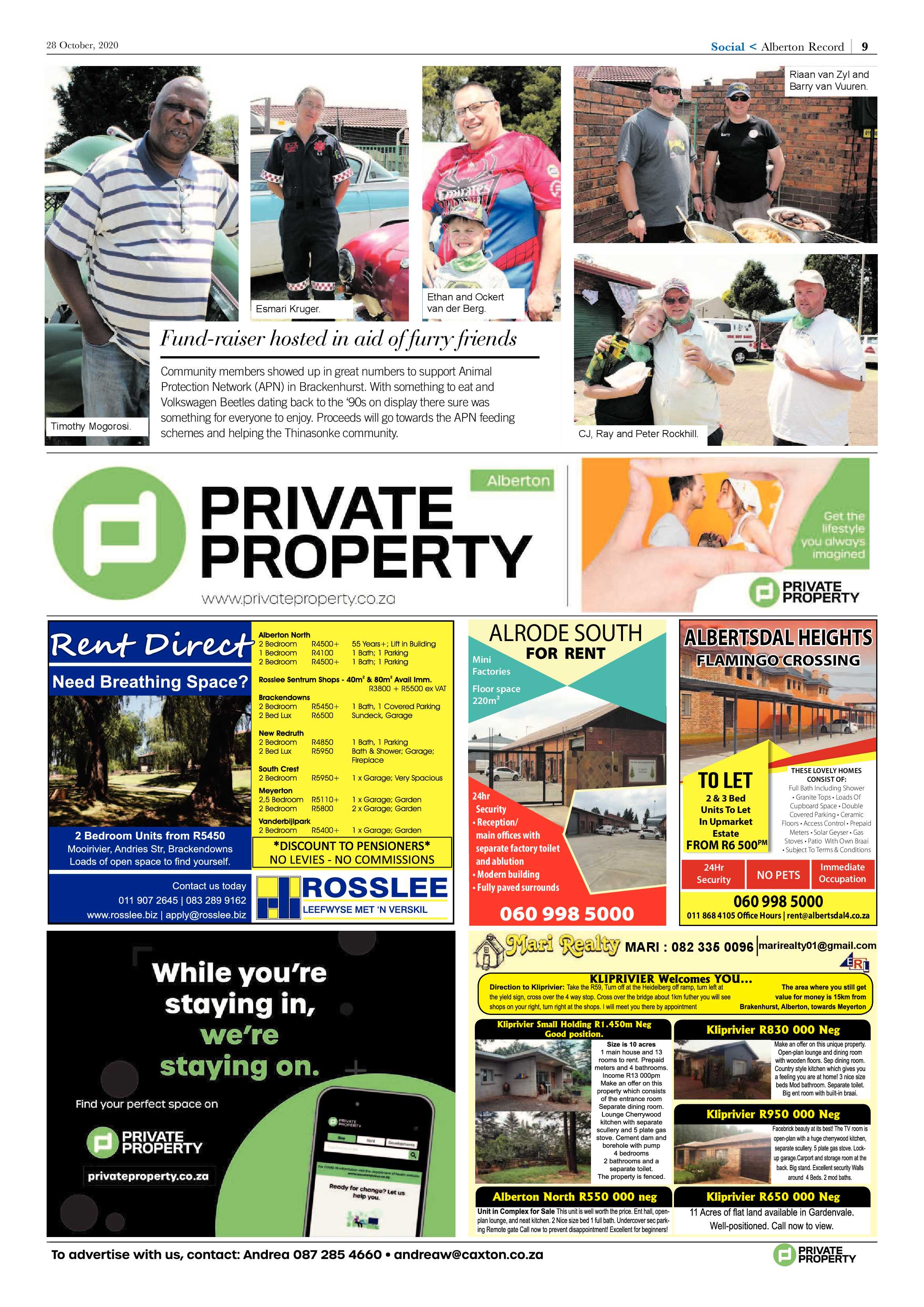 Alberton Record 28 October 2020 page 9