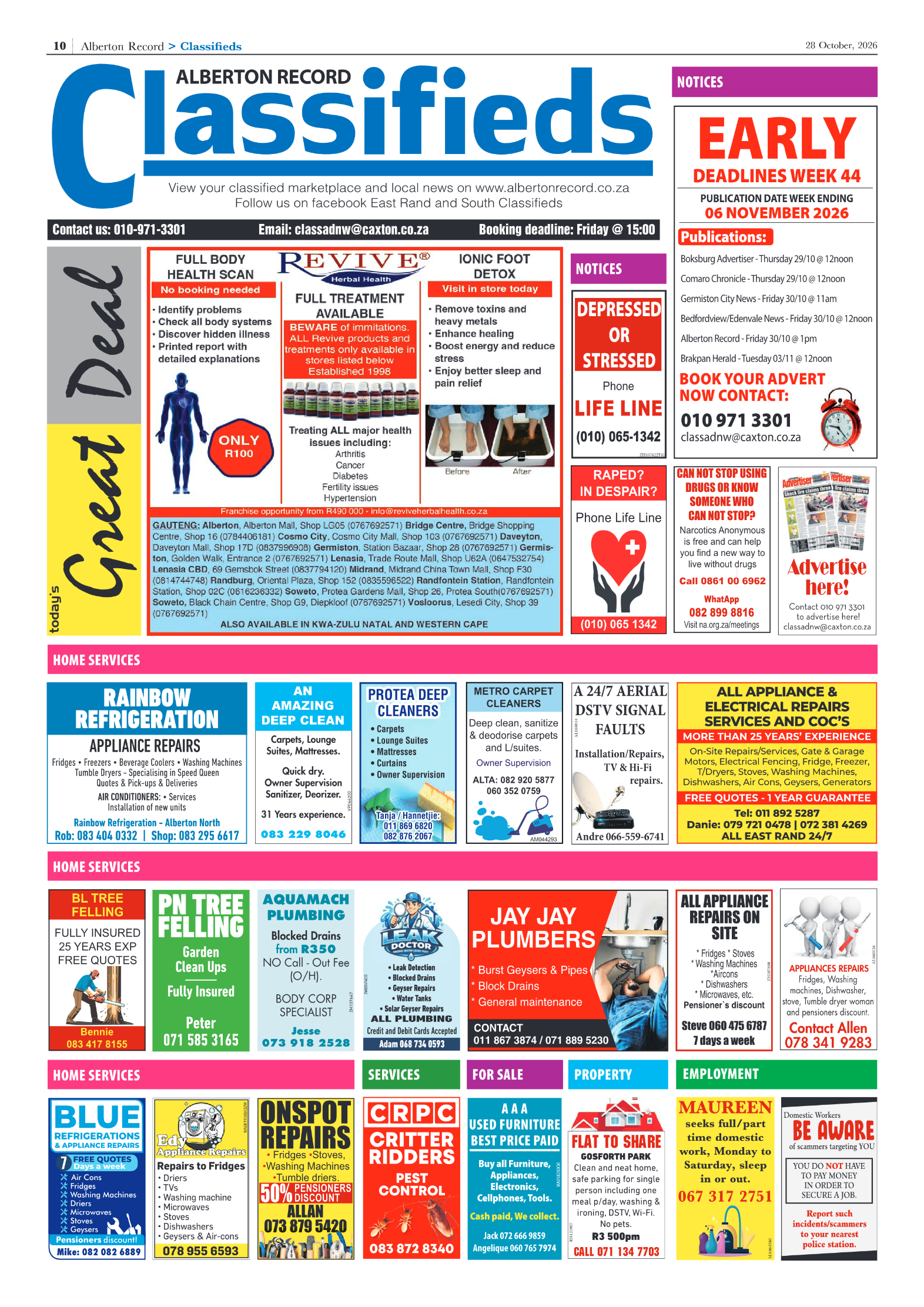 Alberton Record 28 October 2026 page 10