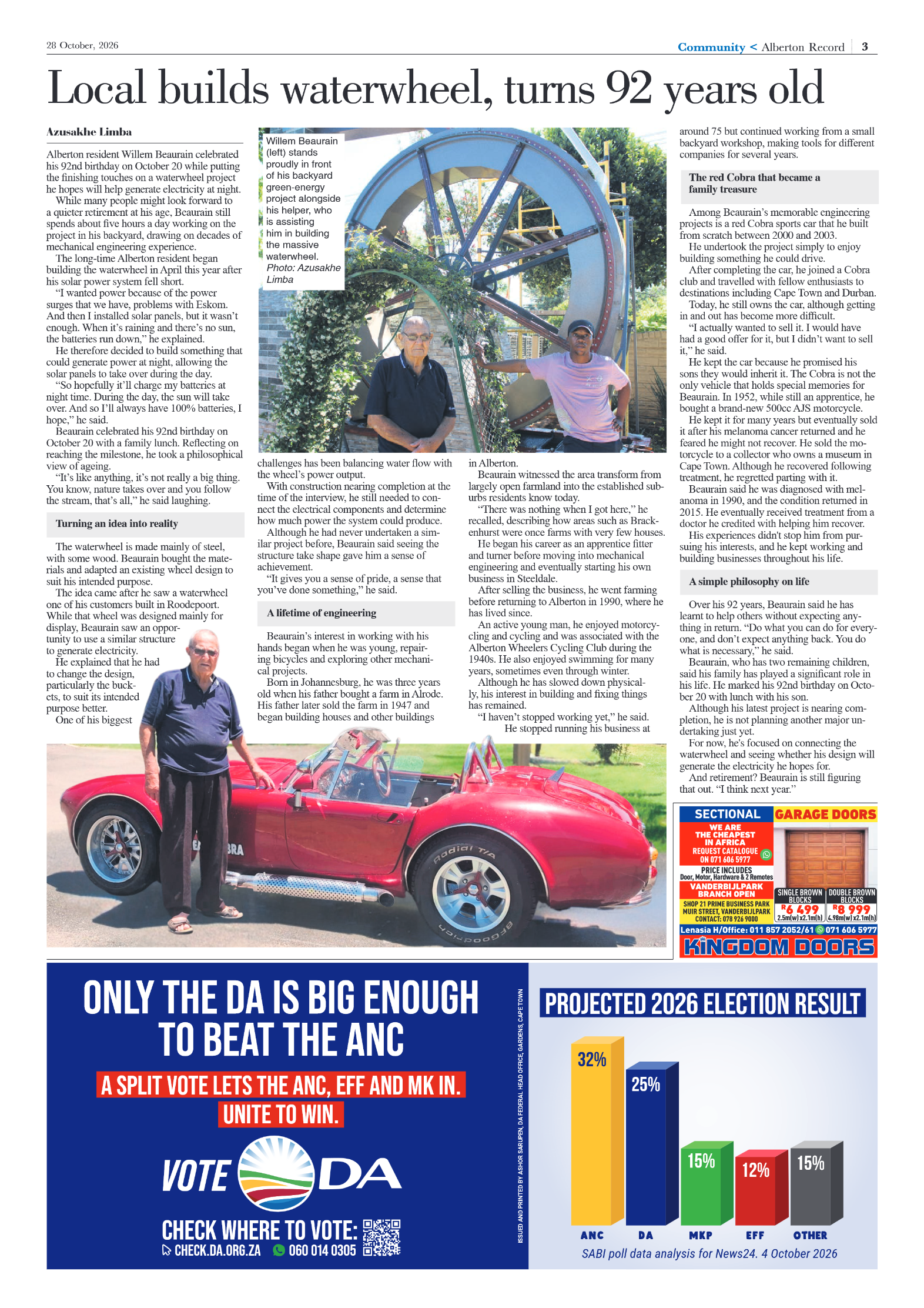 Alberton Record 28 October 2026 page 3