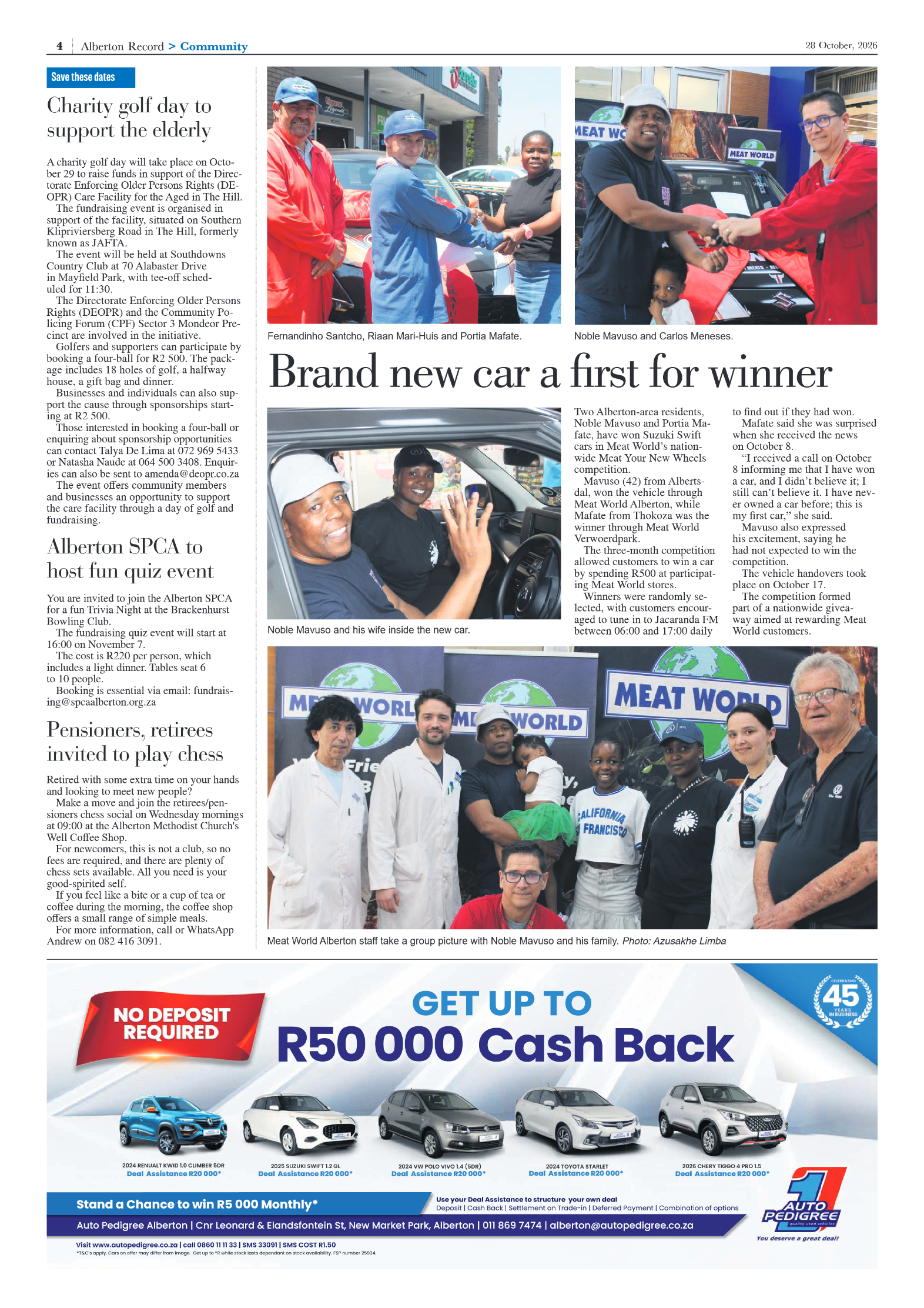 Alberton Record 28 October 2026 page 4