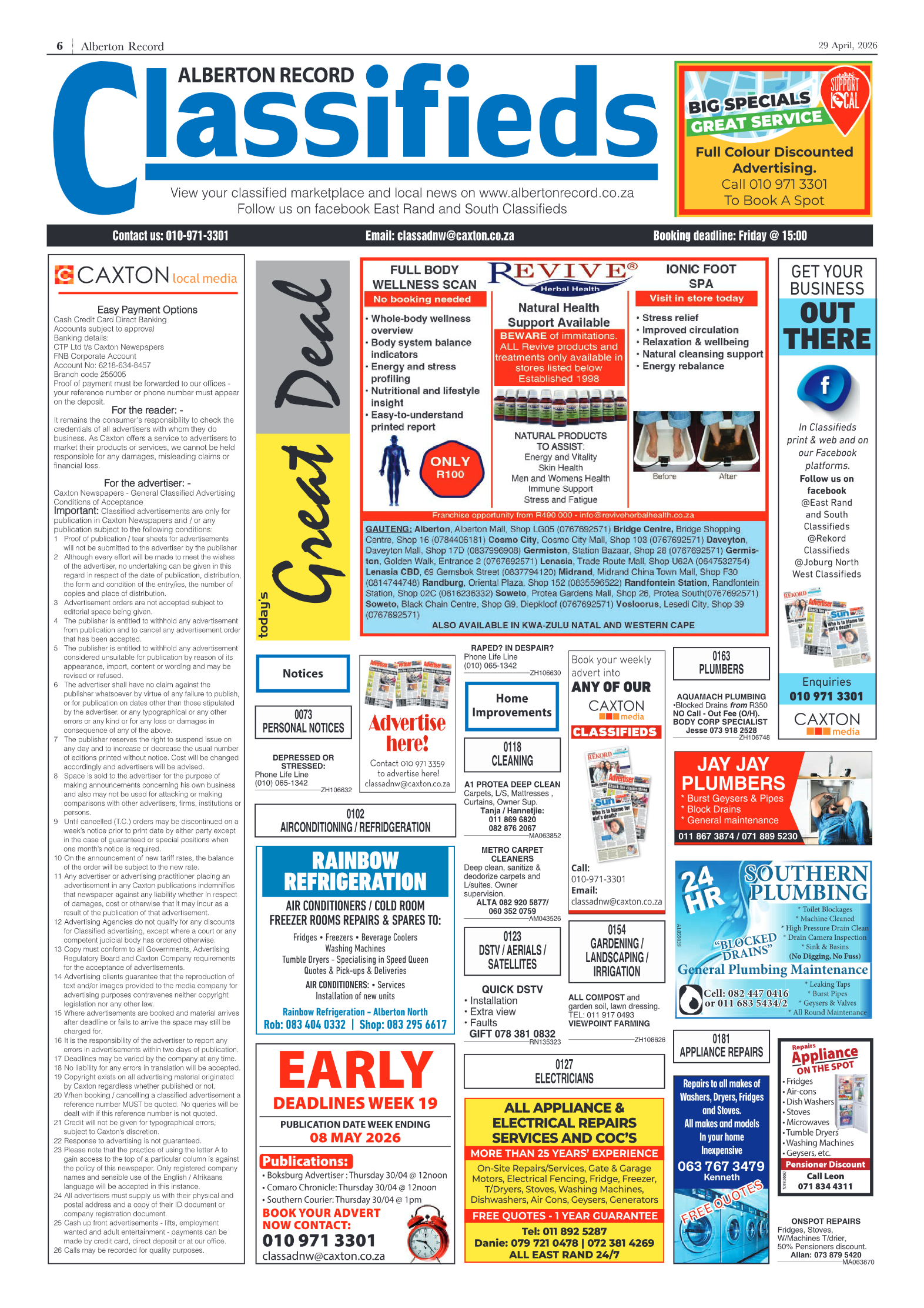Alberton Record 29 April 2026 page 6