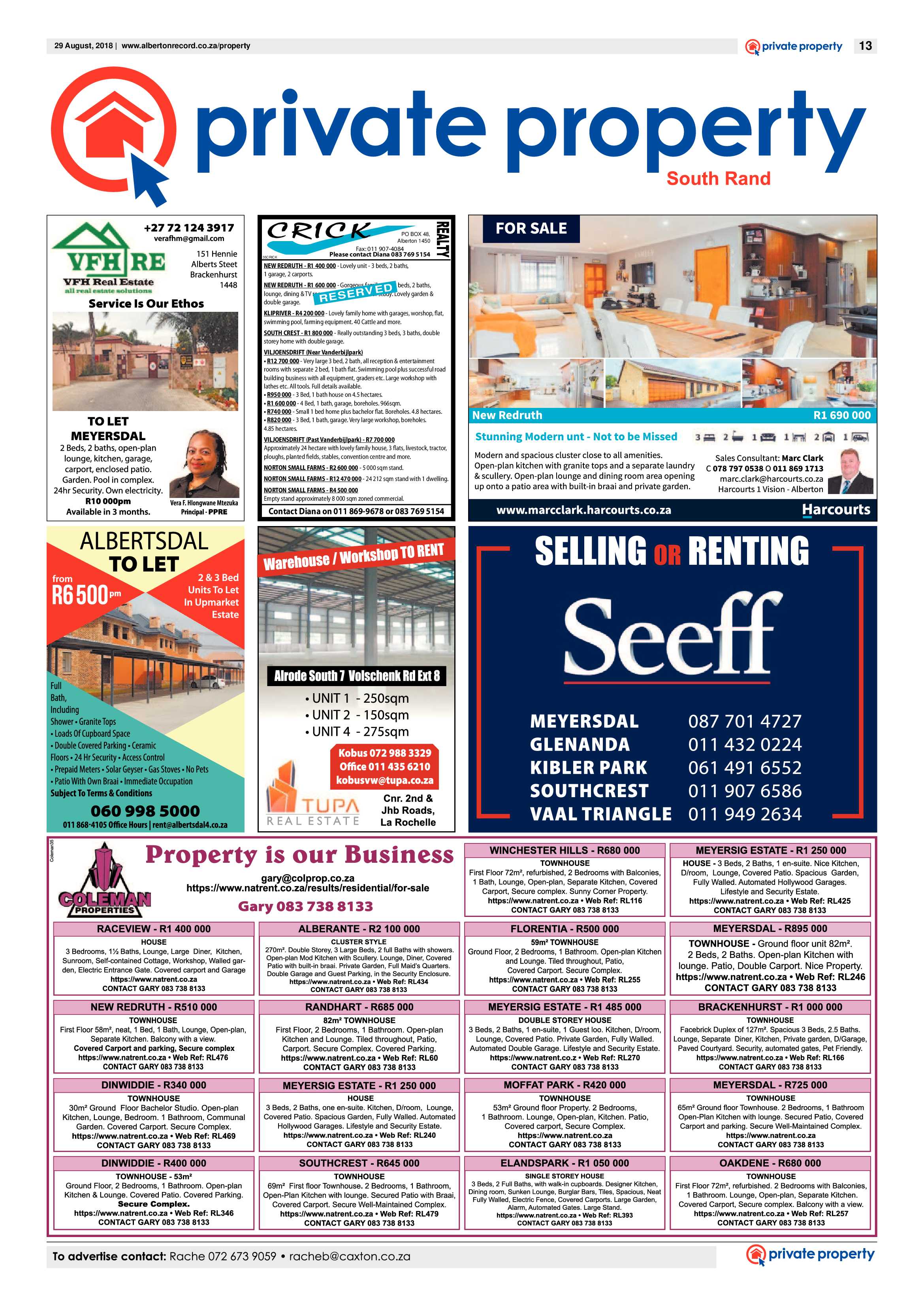 Alberton Record 29 August 2018 page 13