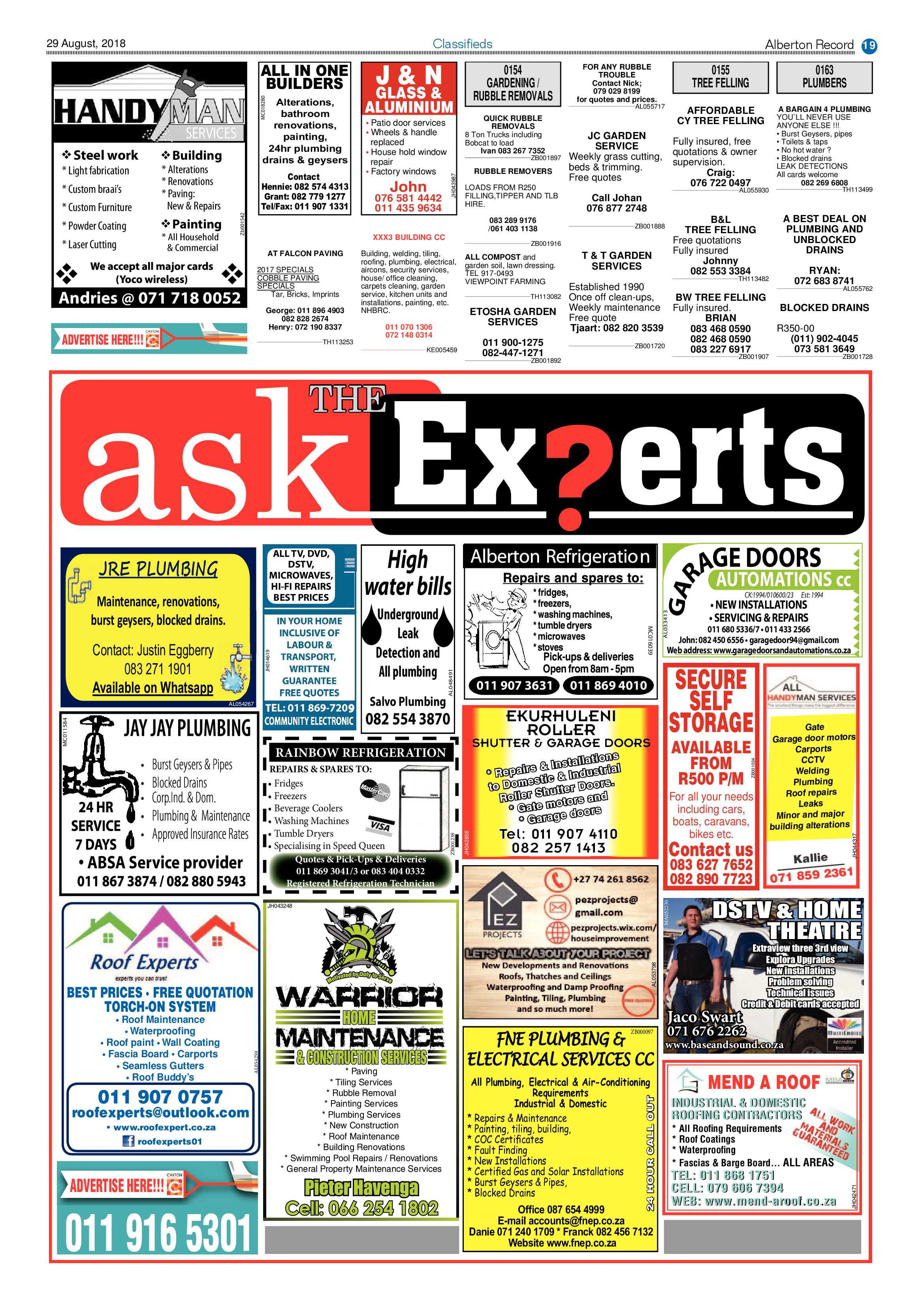 Alberton Record 29 August 2018 page 19