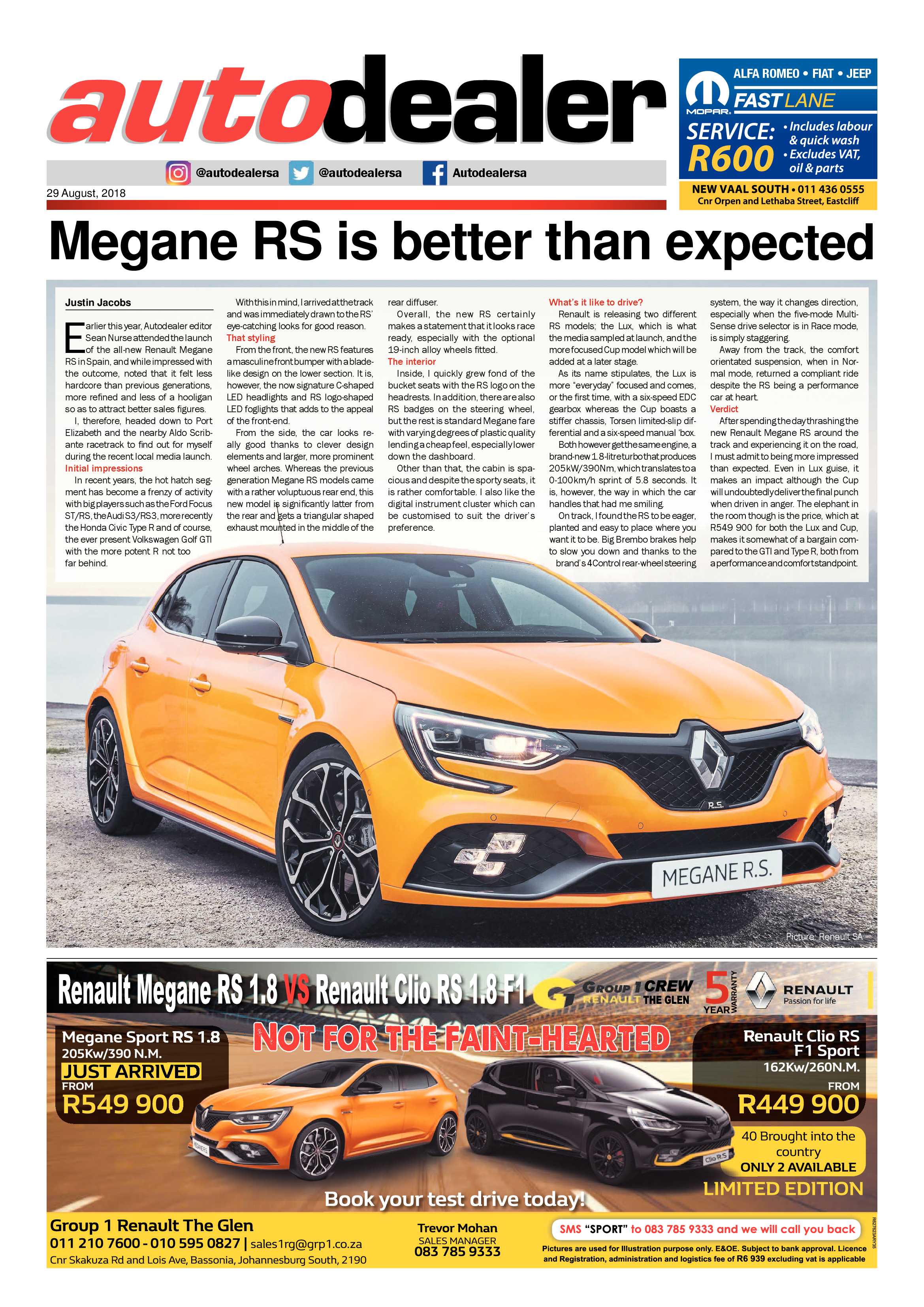 Alberton Record 29 August 2018 page 23