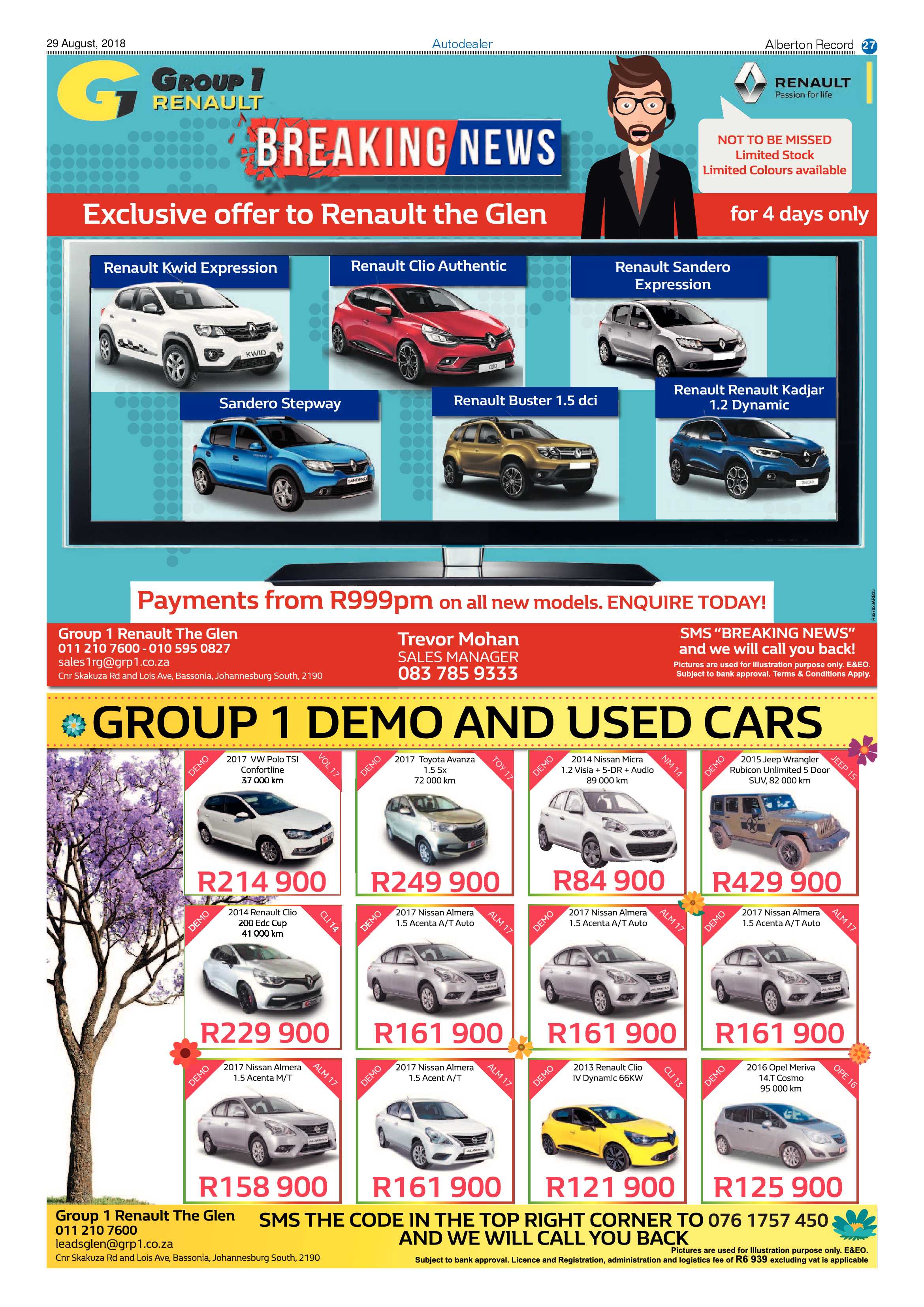 Alberton Record 29 August 2018 page 27