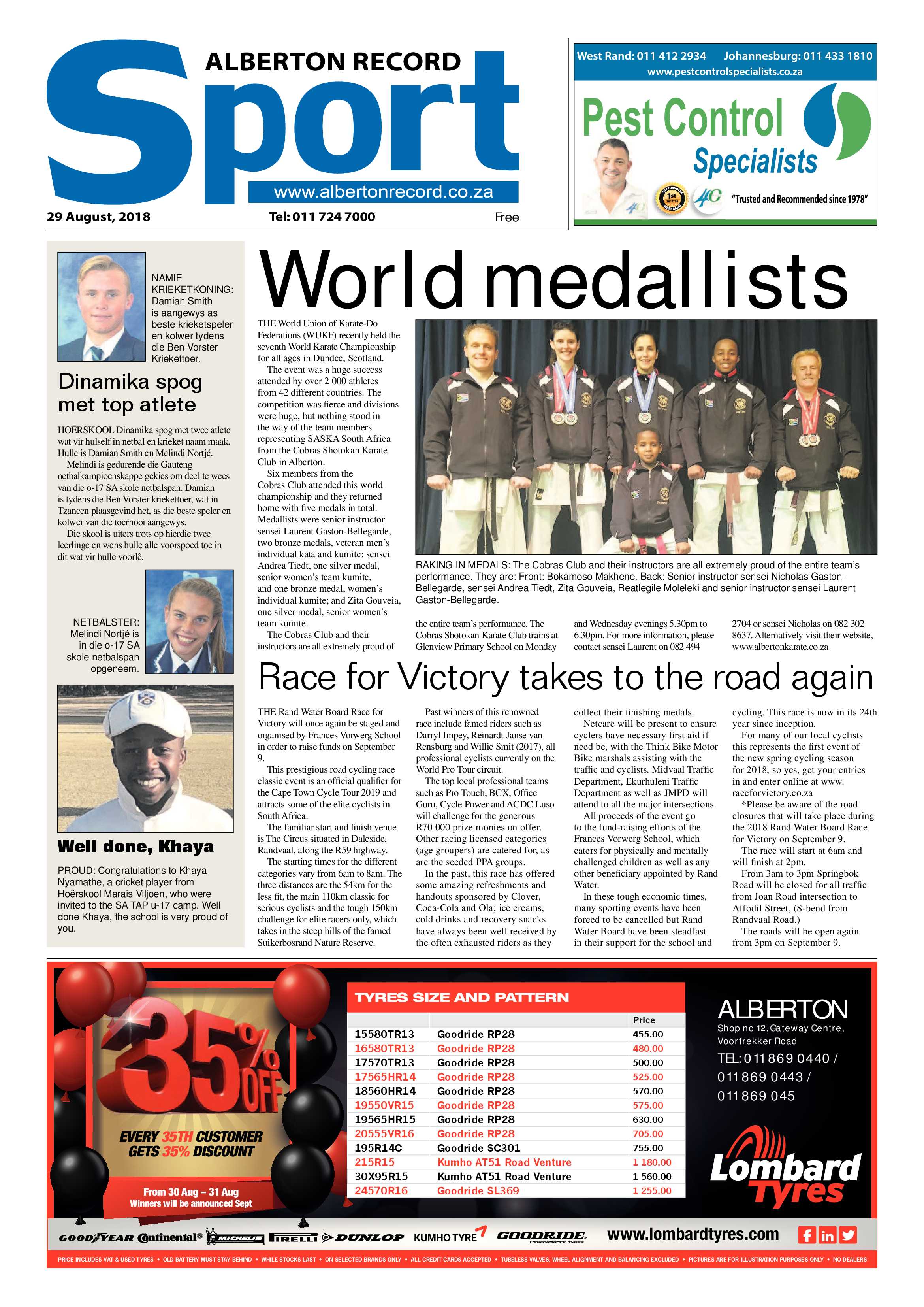 Alberton Record 29 August 2018 page 32