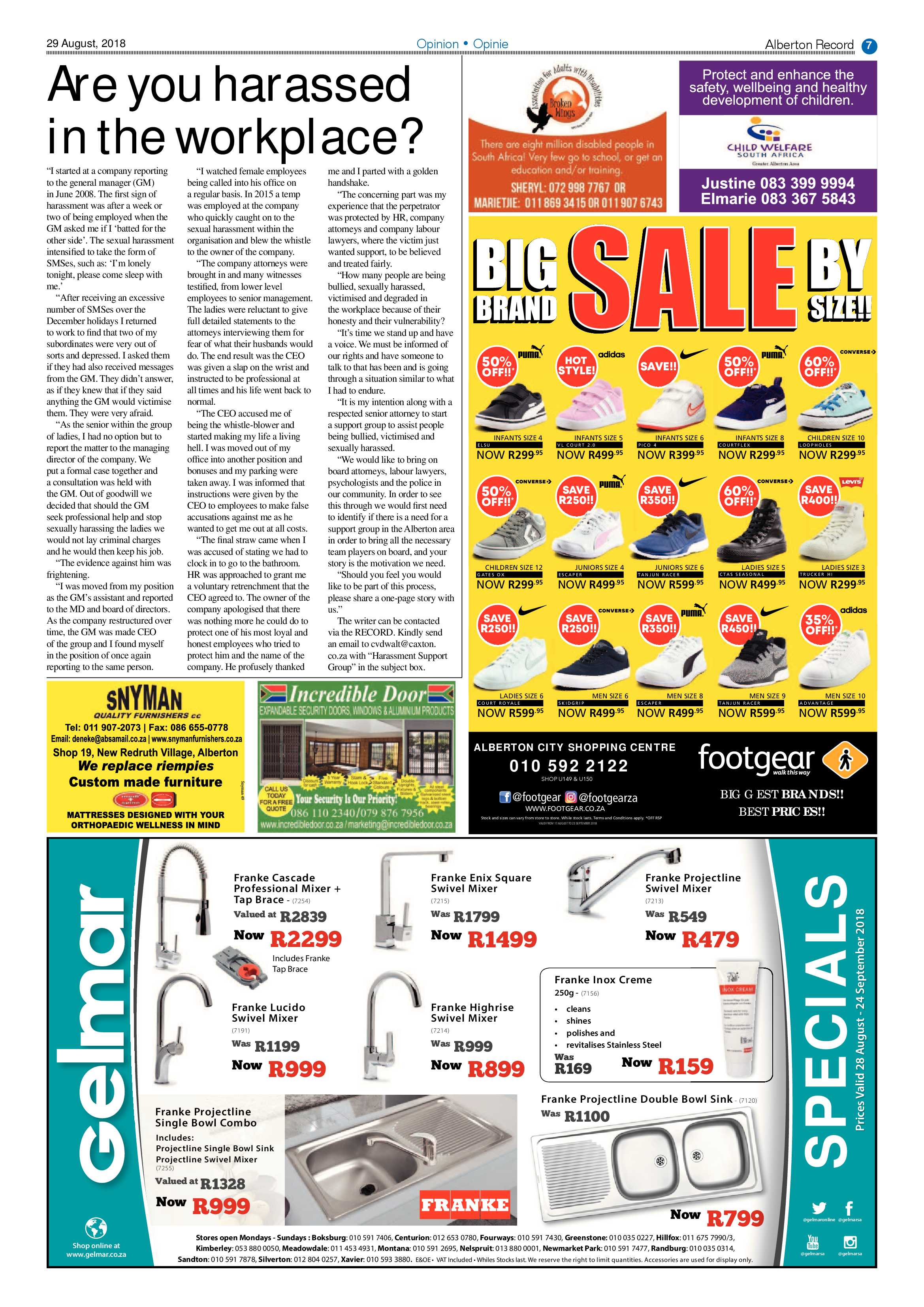 Alberton Record 29 August 2018 page 7