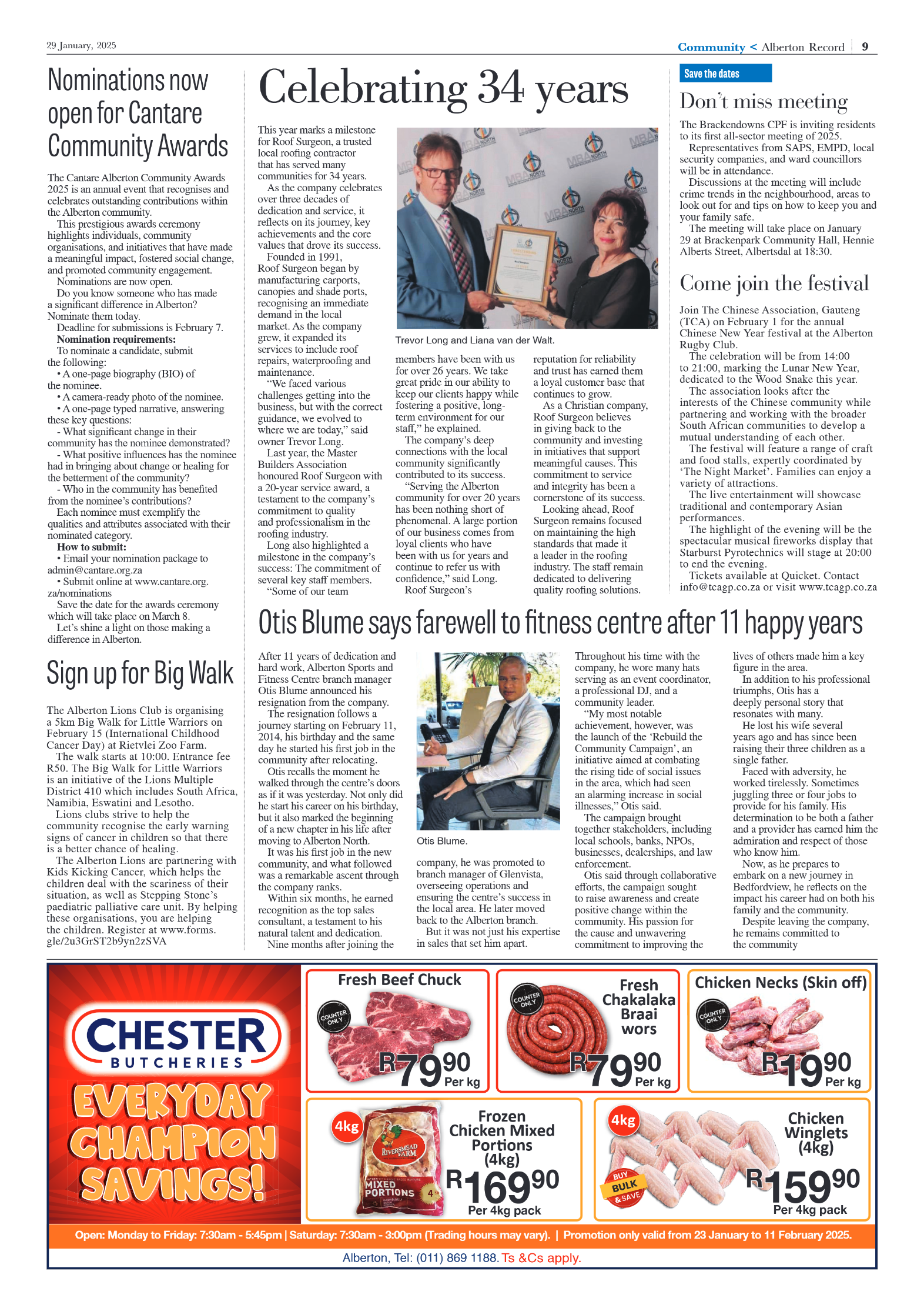 Alberton Record 29 January 2025 page 11