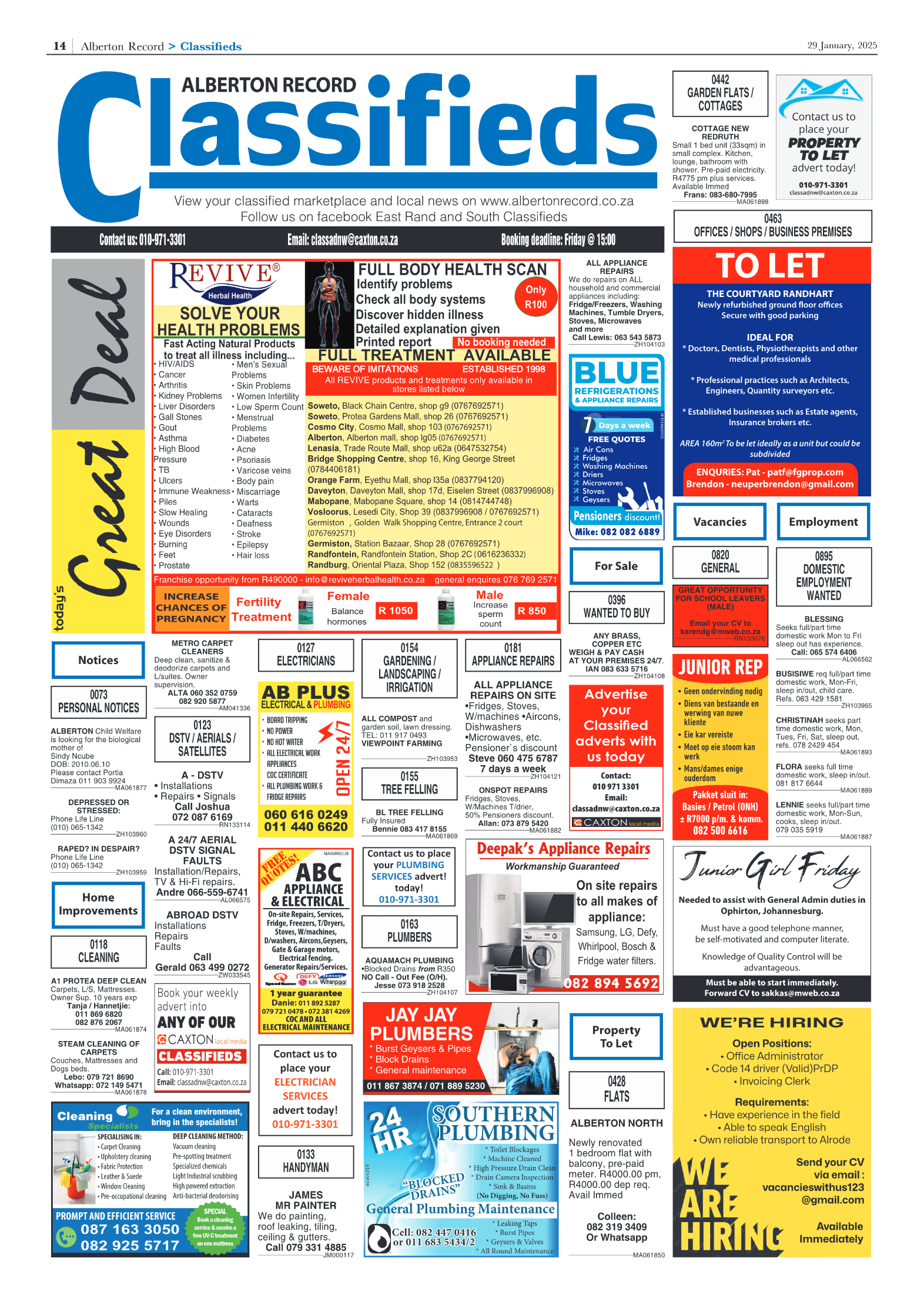 Alberton Record 29 January 2025 page 14