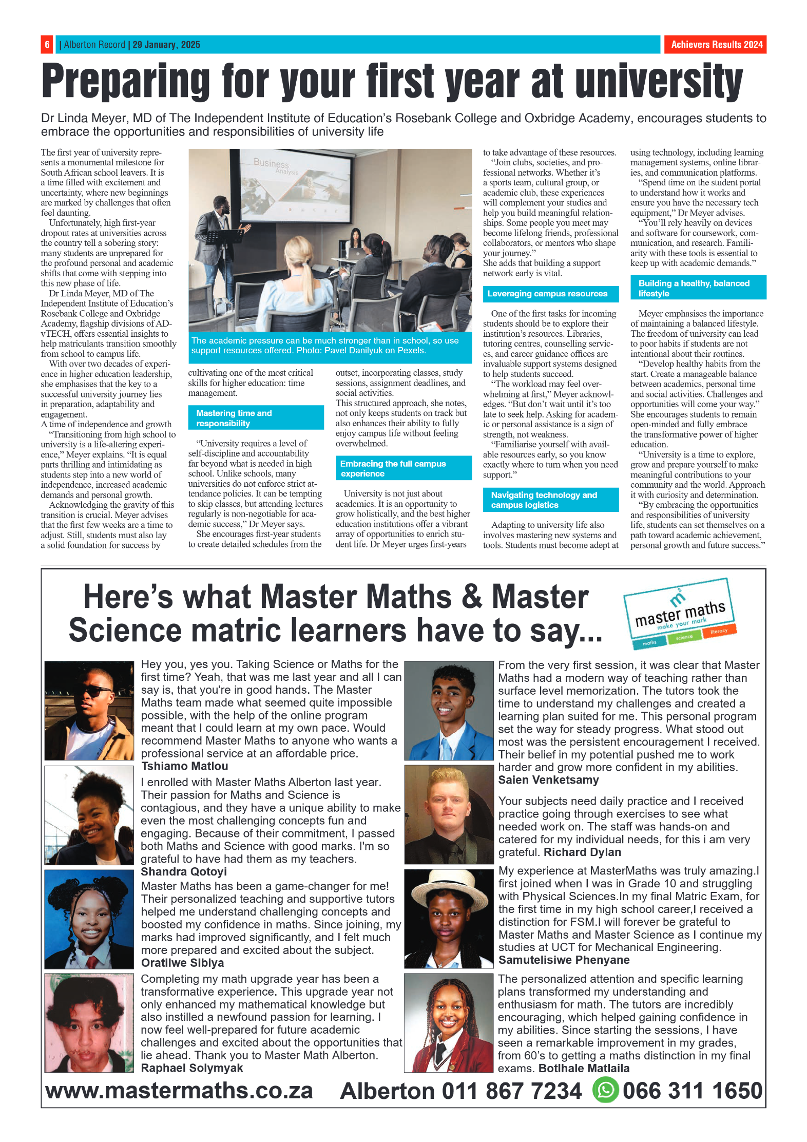 Alberton Record 29 January 2025 page 8