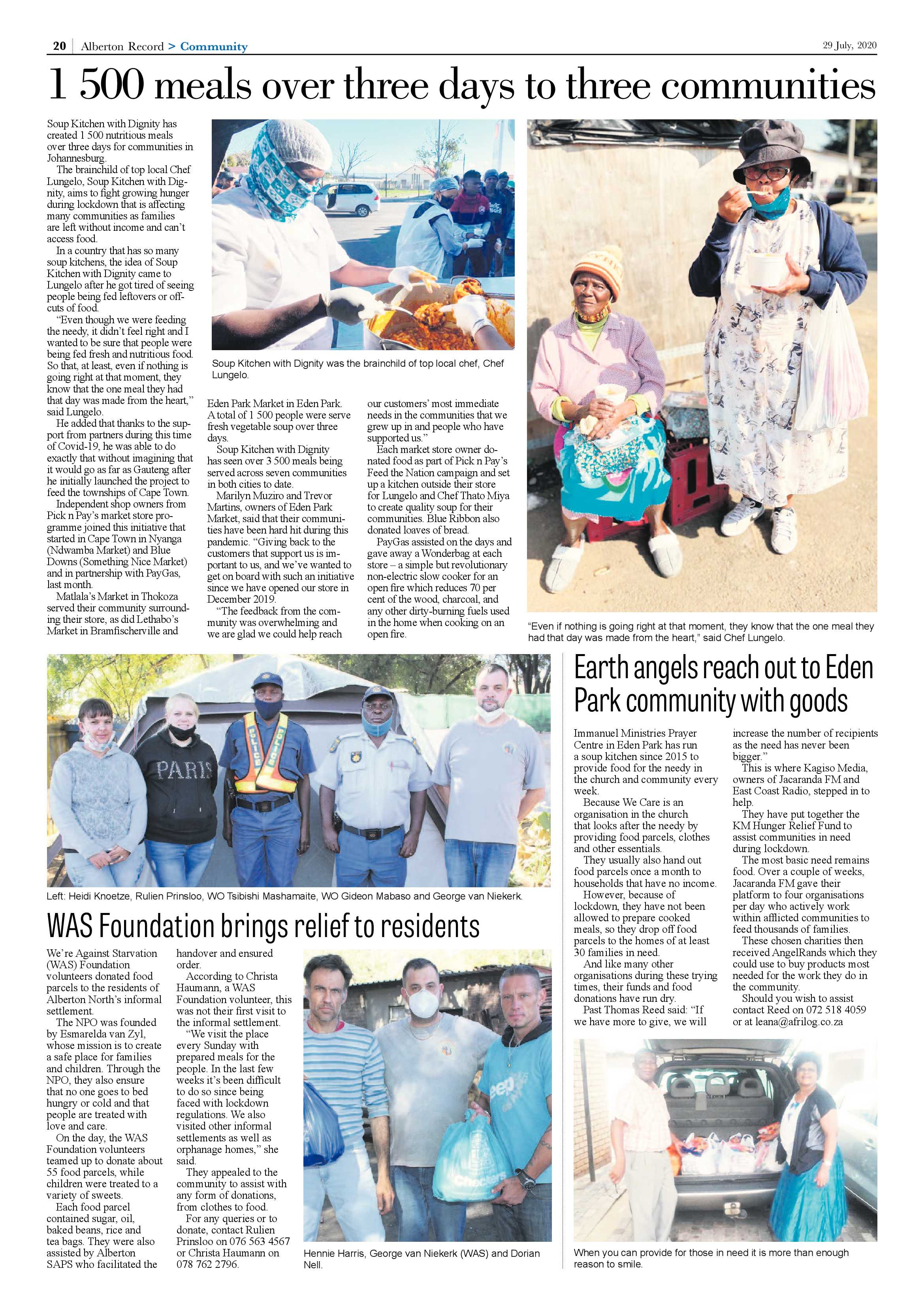 Alberton Record 29 July 2020 page 20