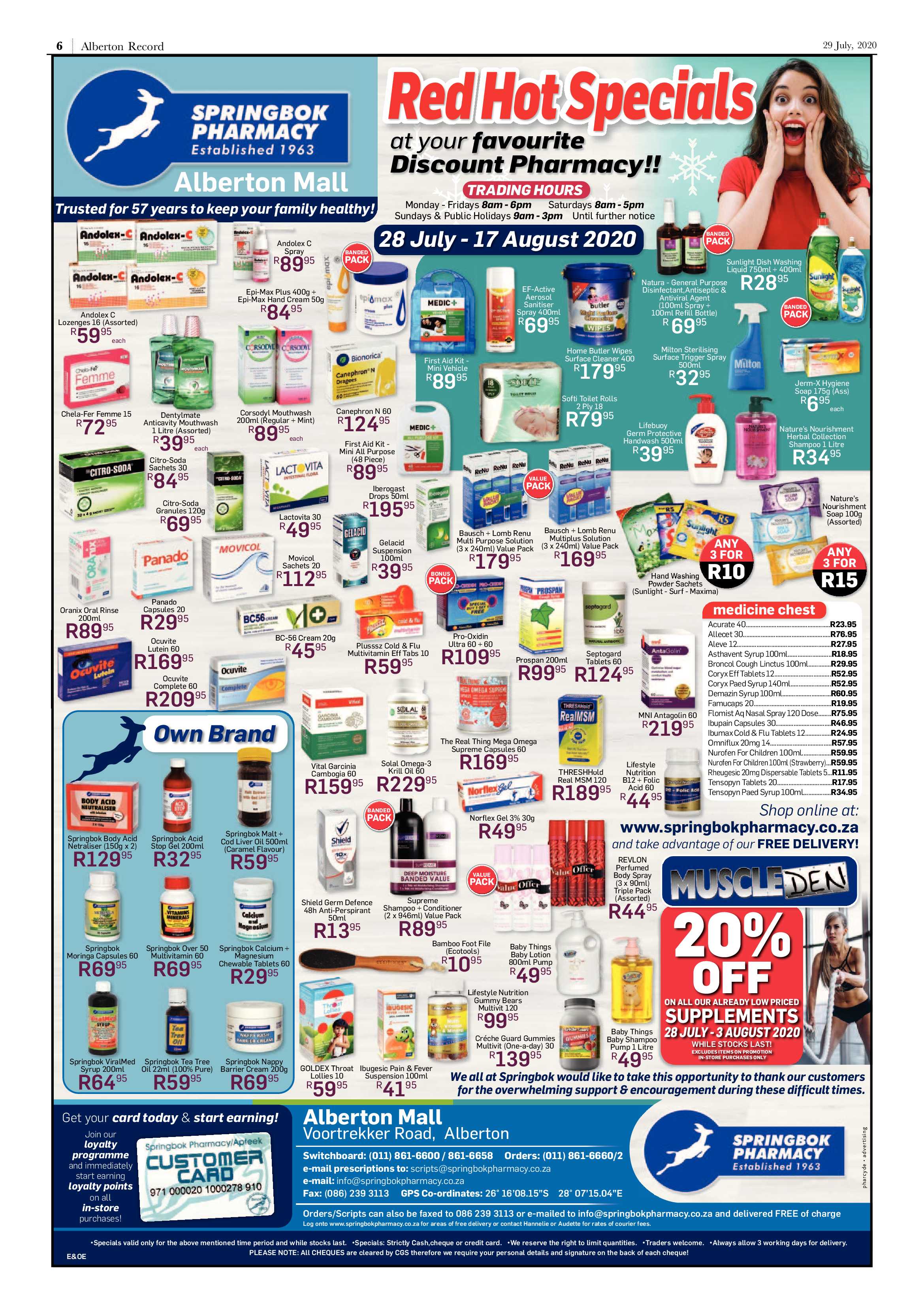 Alberton Record 29 July 2020 page 6