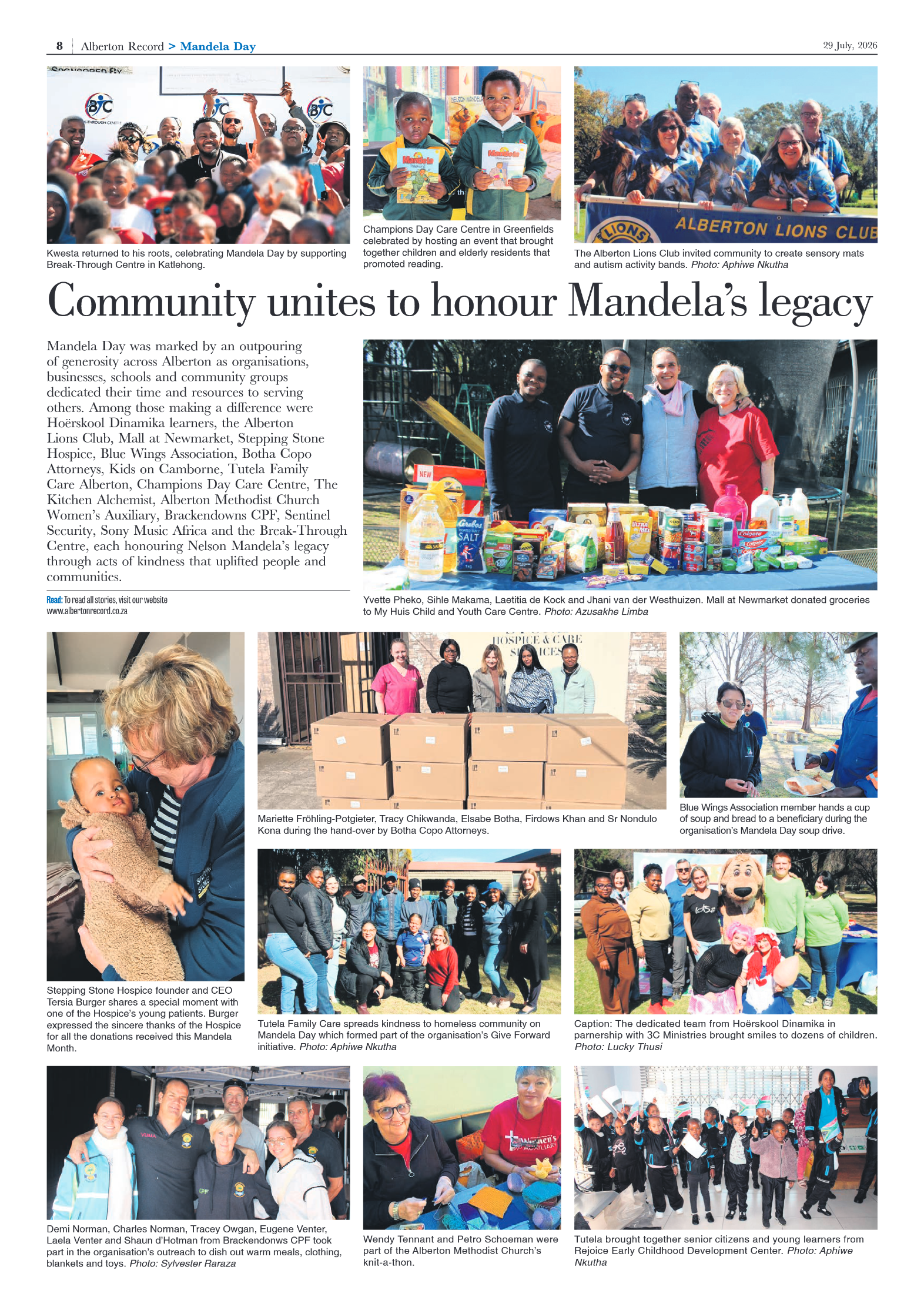 Alberton Record 29 July 2026 page 20