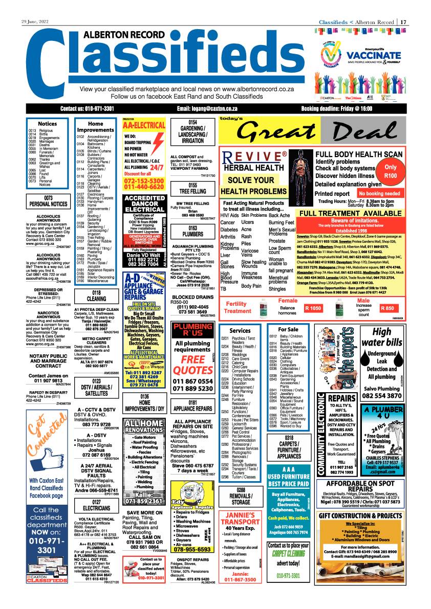 Alberton Record 29 June 2022 page 19