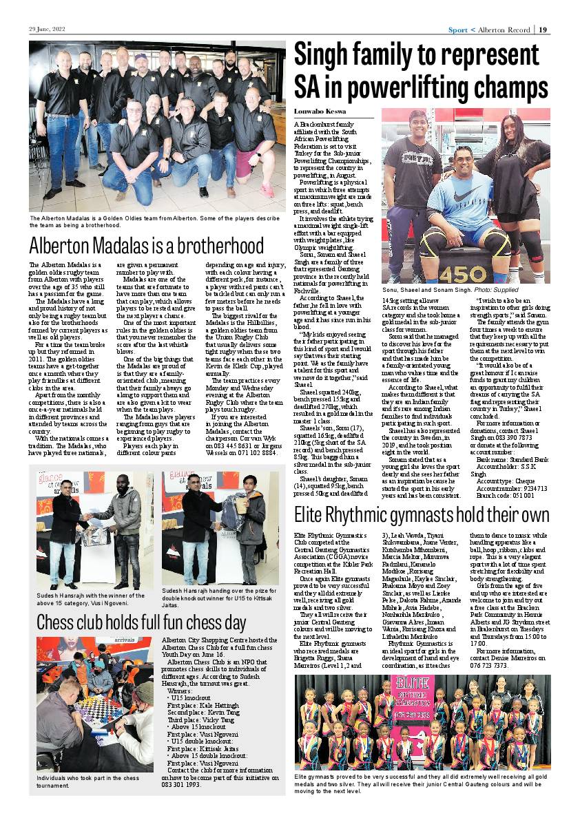 Alberton Record 29 June 2022 page 21
