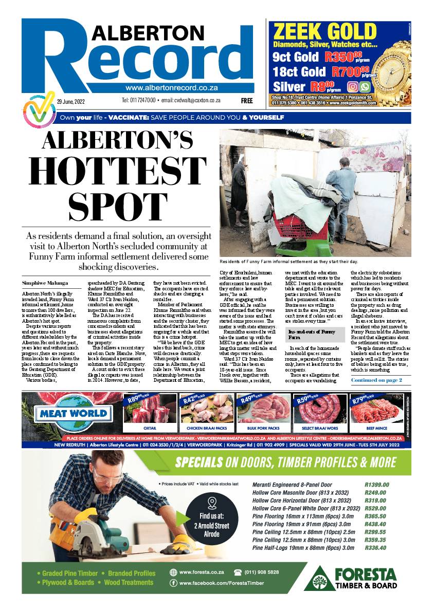 Alberton Record 29 June 2022 page 3