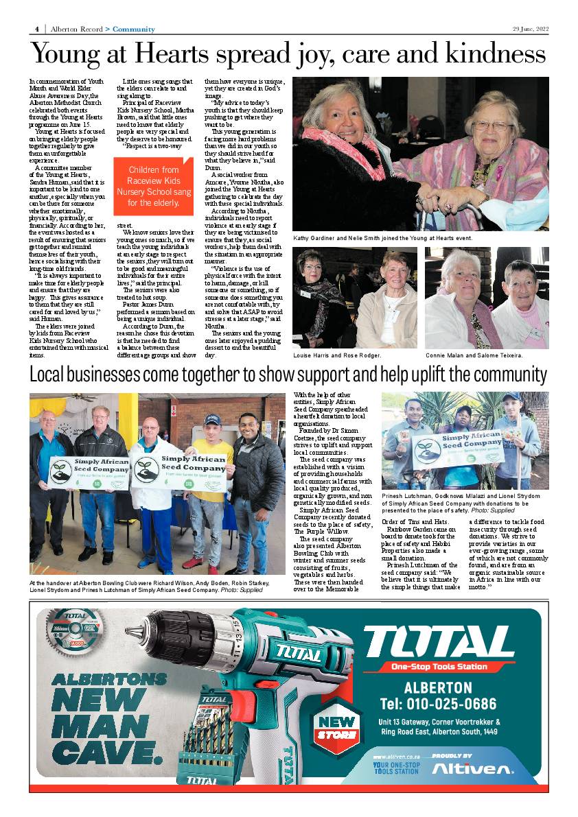 Alberton Record 29 June 2022 page 6