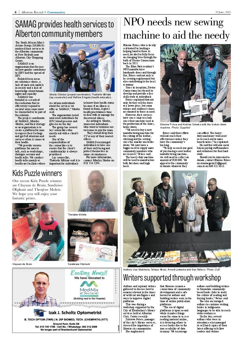 Alberton Record 29 June 2022 page 8