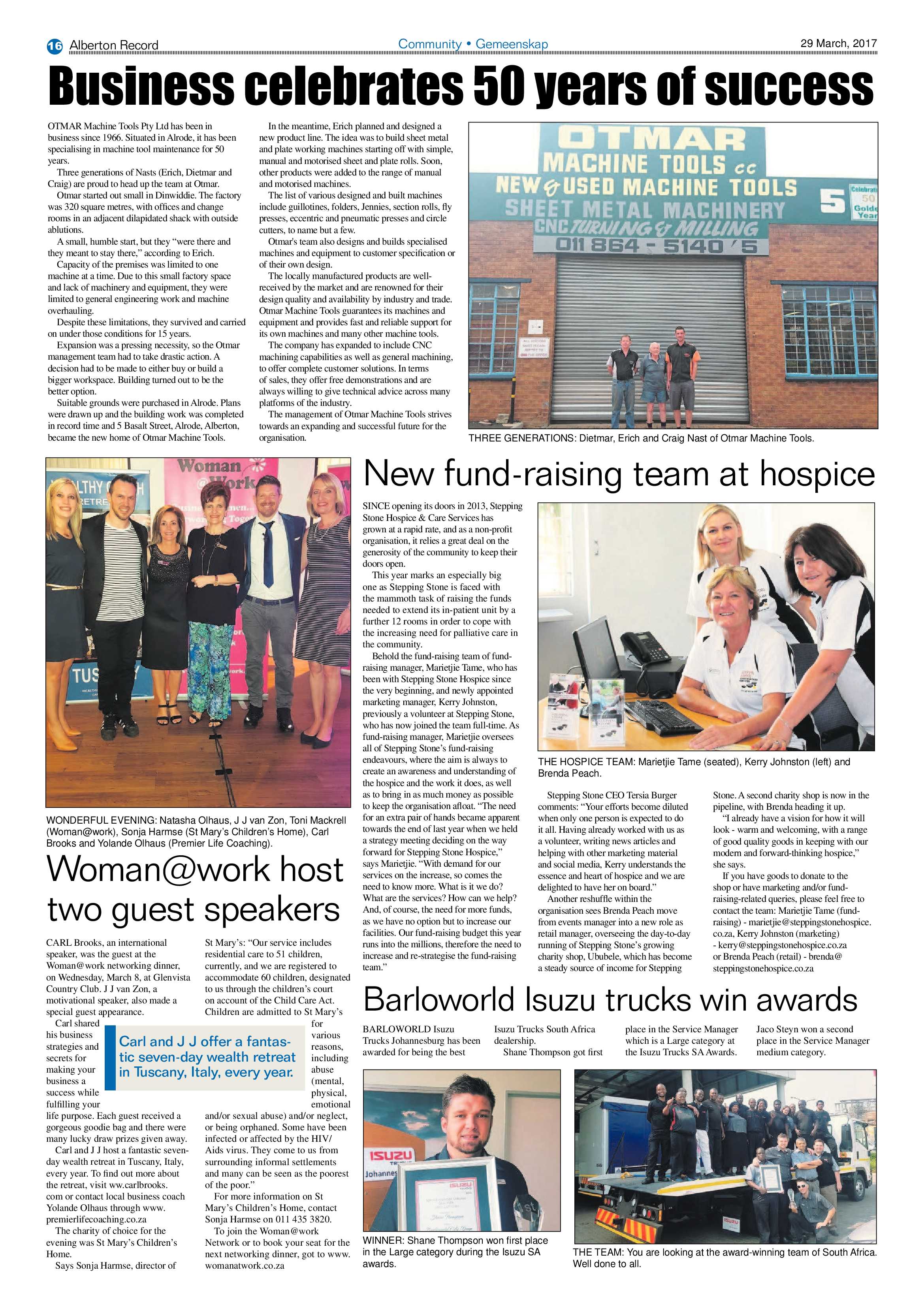 Alberton Record 29 March 2017 page 16
