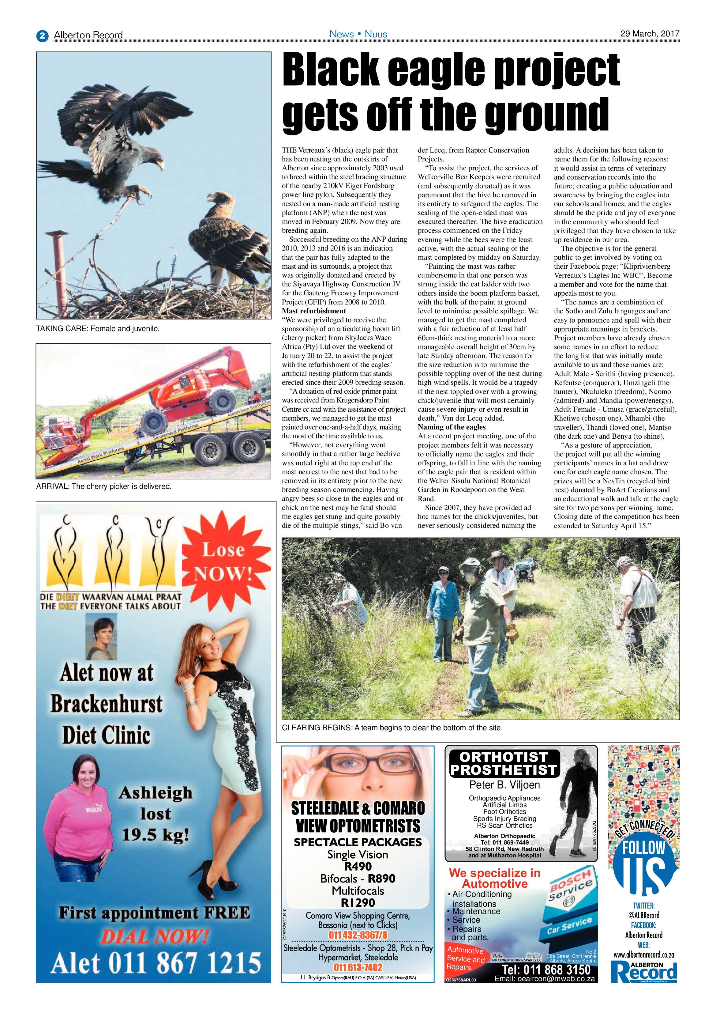 Alberton Record 29 March 2017 page 2