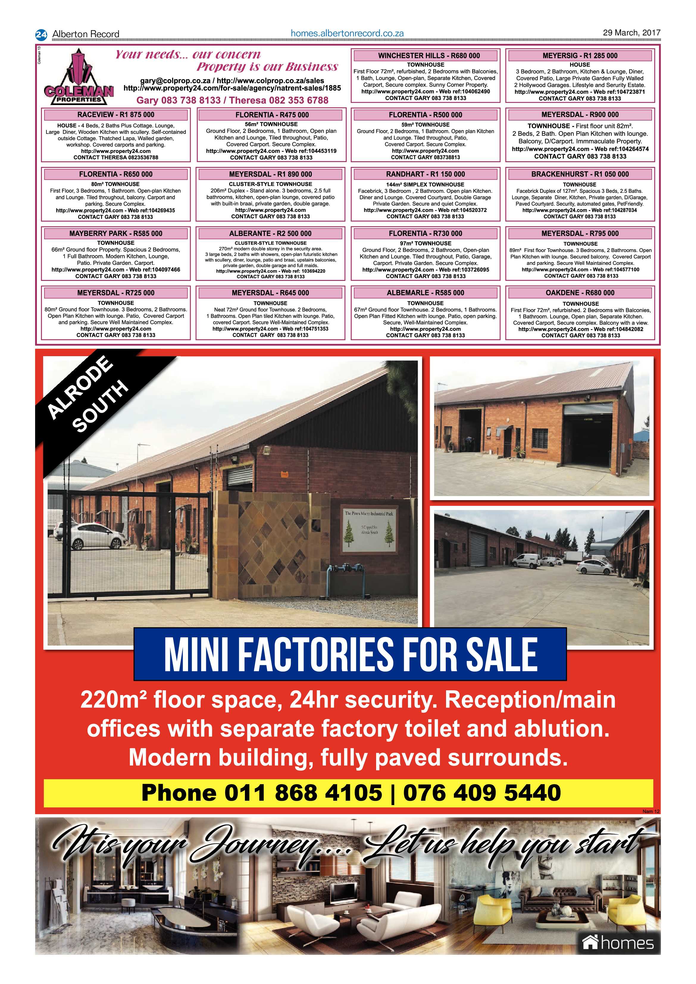 Alberton Record 29 March 2017 page 24