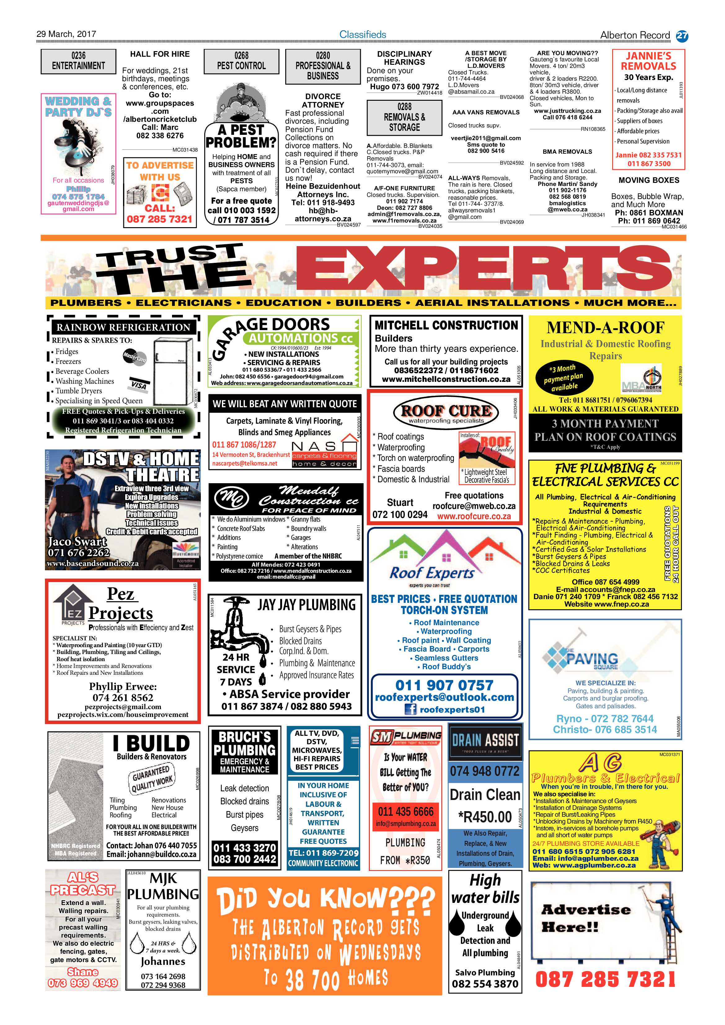 Alberton Record 29 March 2017 page 27