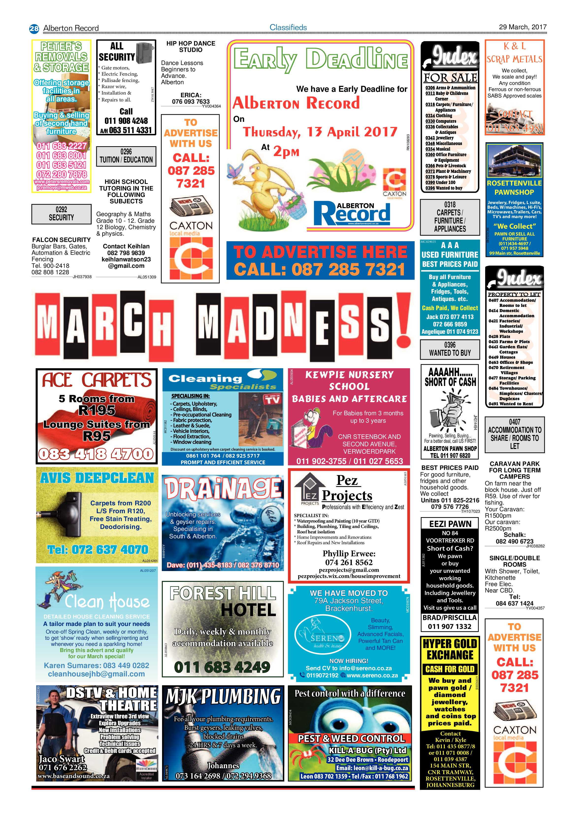 Alberton Record 29 March 2017 page 28