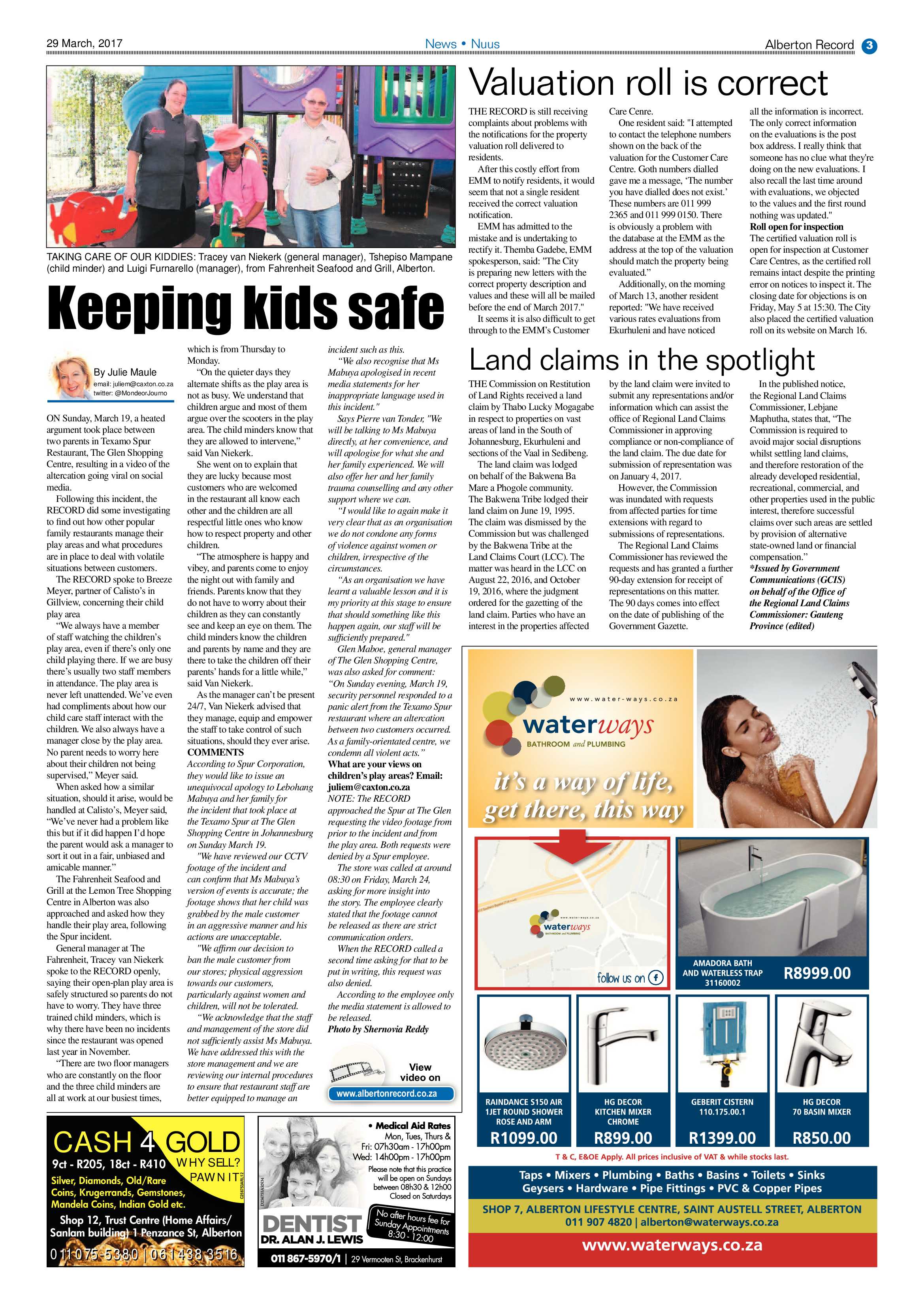 Alberton Record 29 March 2017 page 3