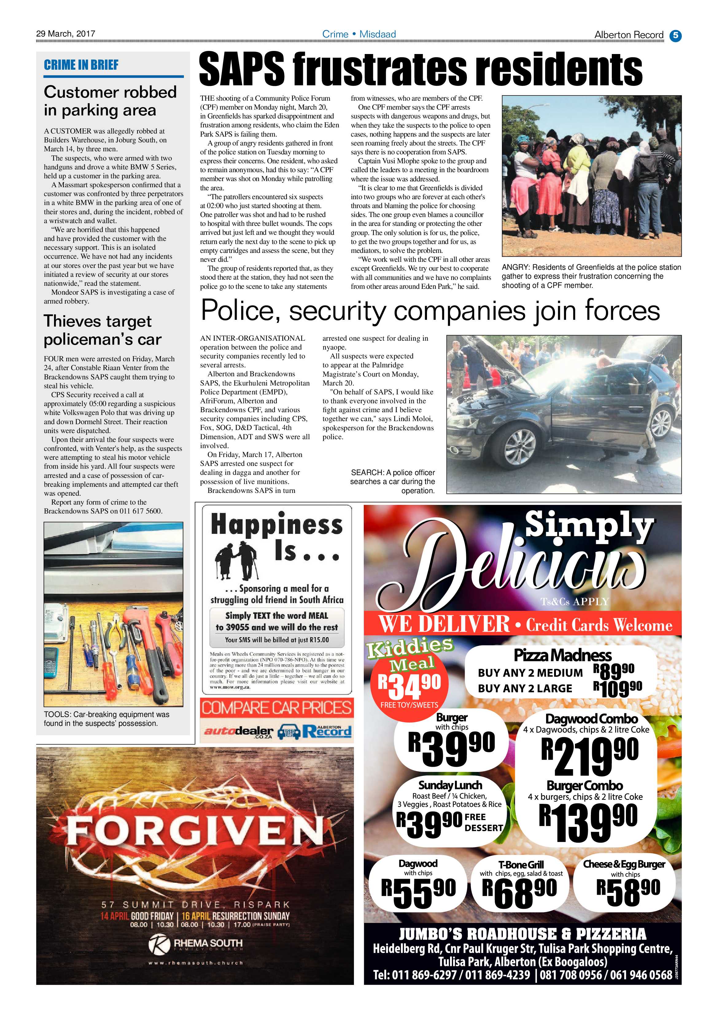 Alberton Record 29 March 2017 page 5
